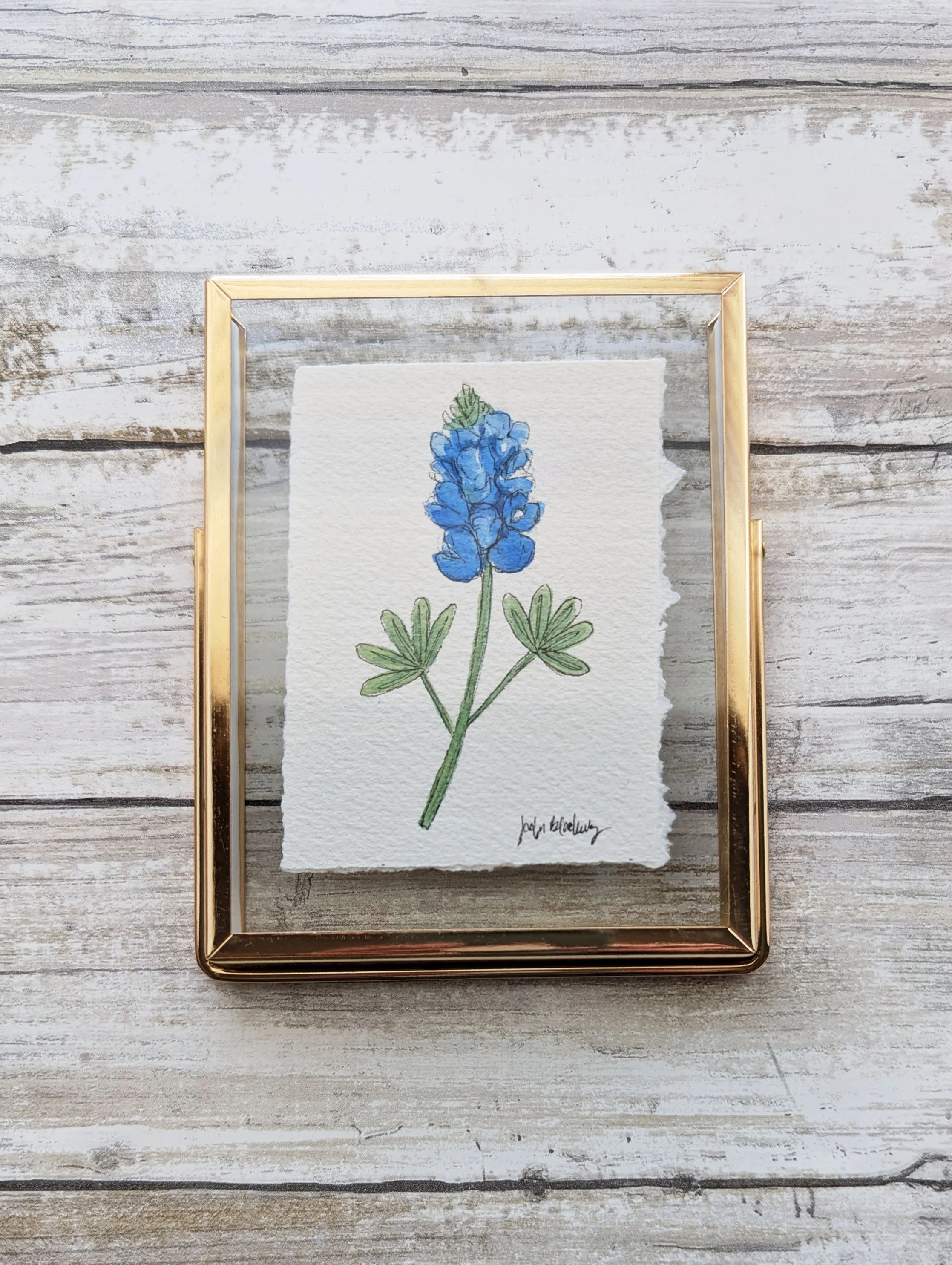 bluebonnet mini gold float frame.jpg