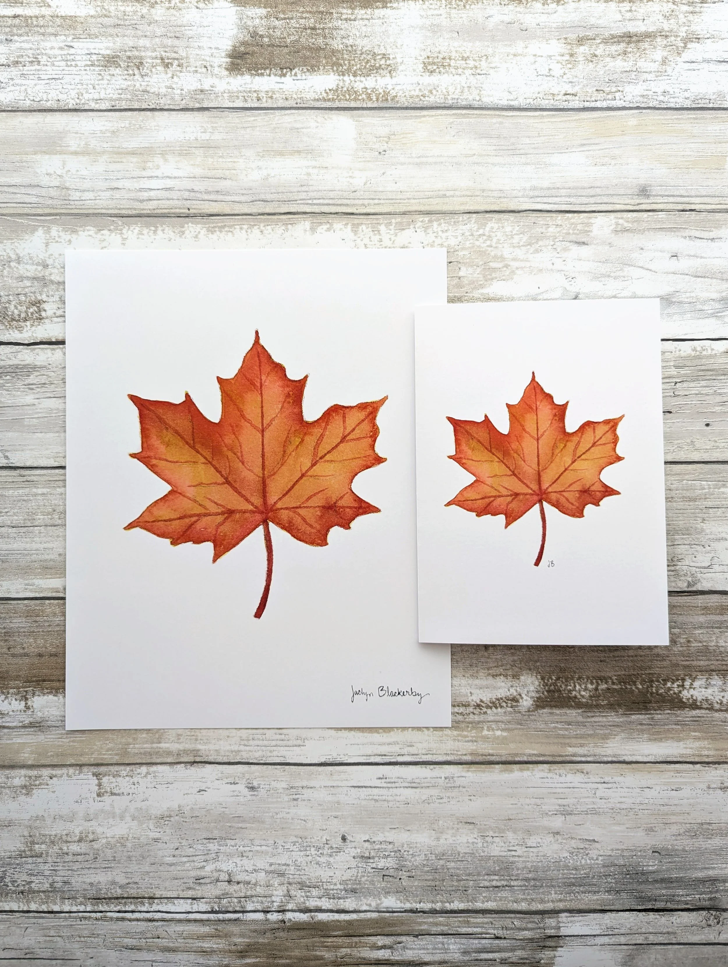 fall leaf print and card.jpg