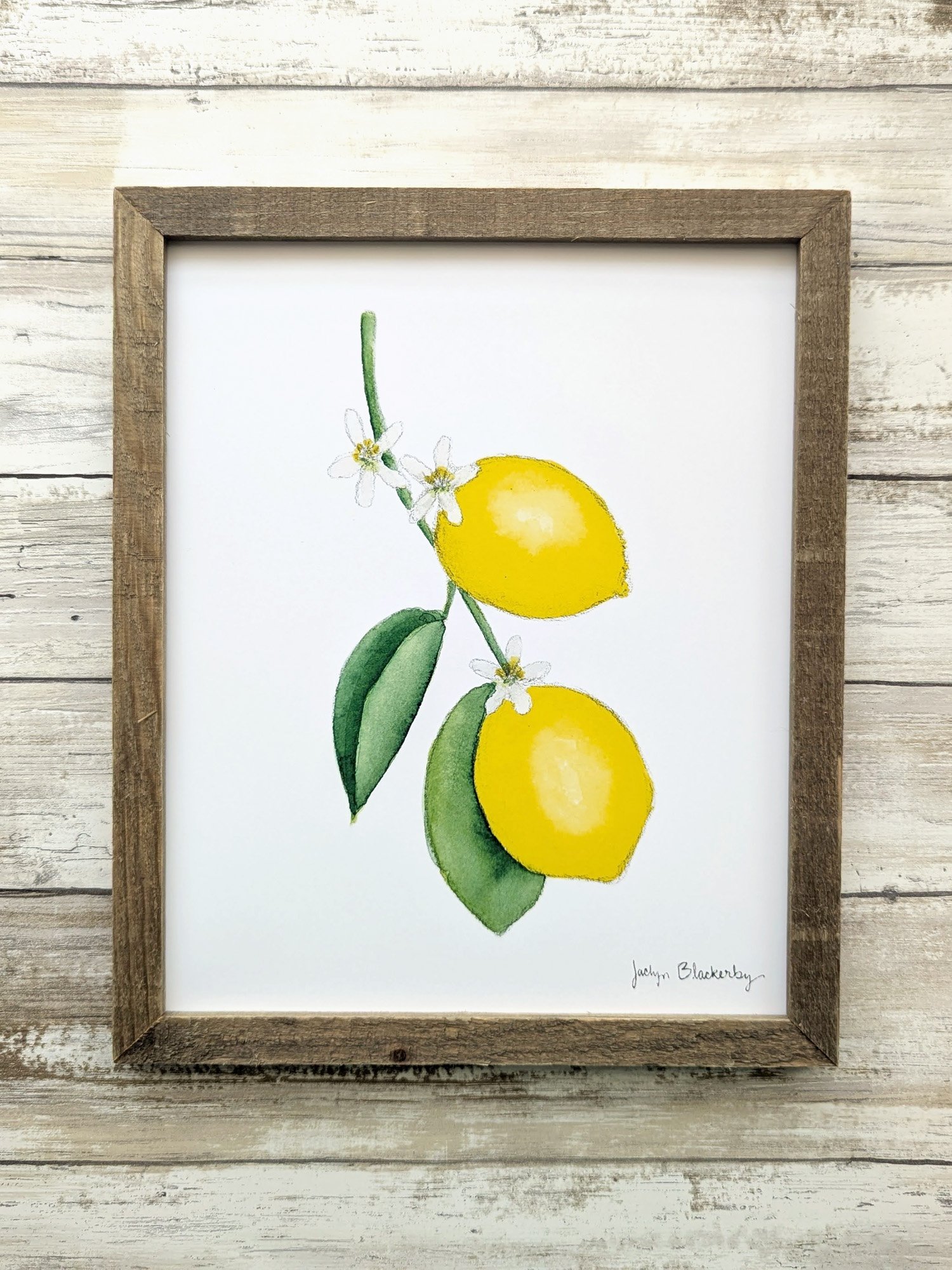 lemon print framed.jpg