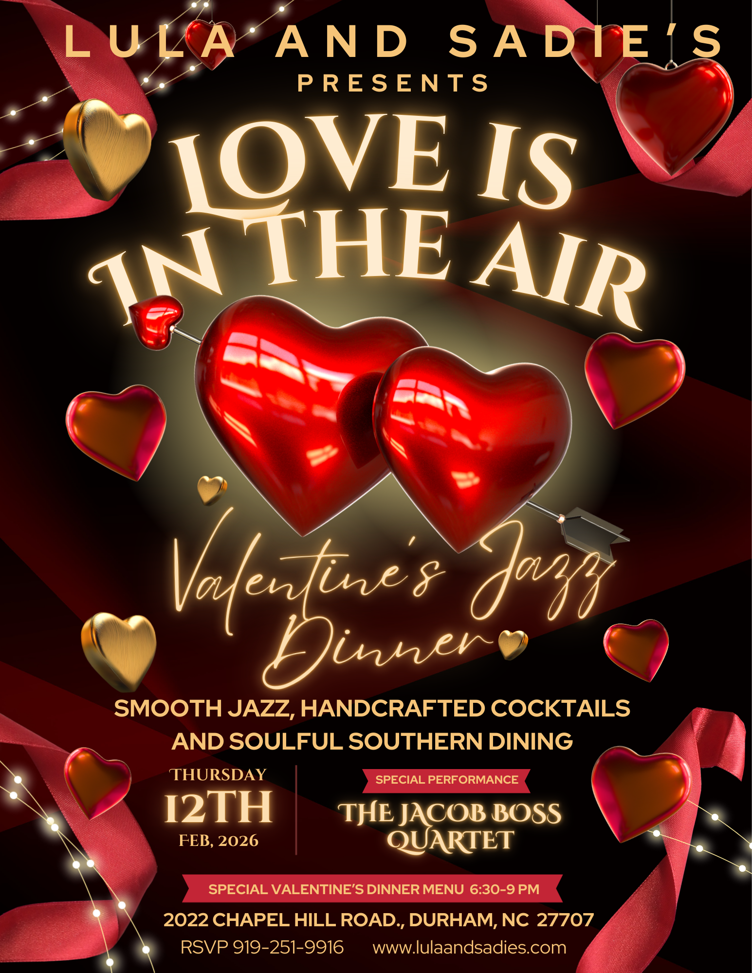 Love Is In The Air - Jazz Dinner