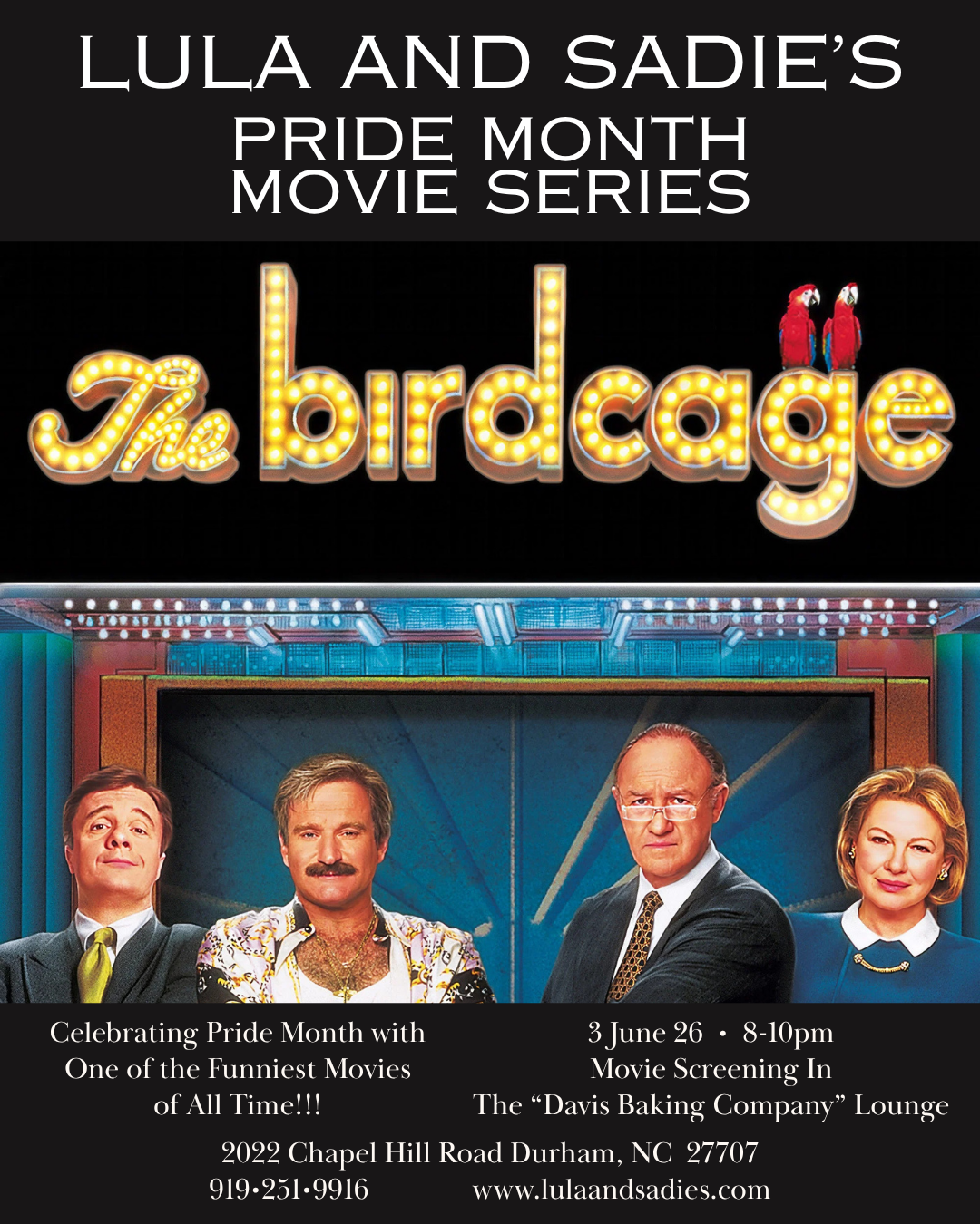 Lula and Sadie's Pride Month Movie Series