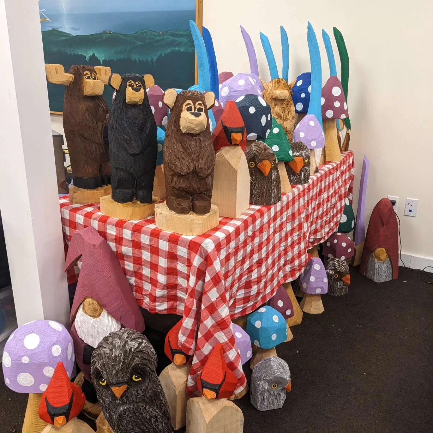 We're at @madisonearthcare today from 9-3 and we are INSIDE! come shop some great vendors, and we also have dahlia tubers!