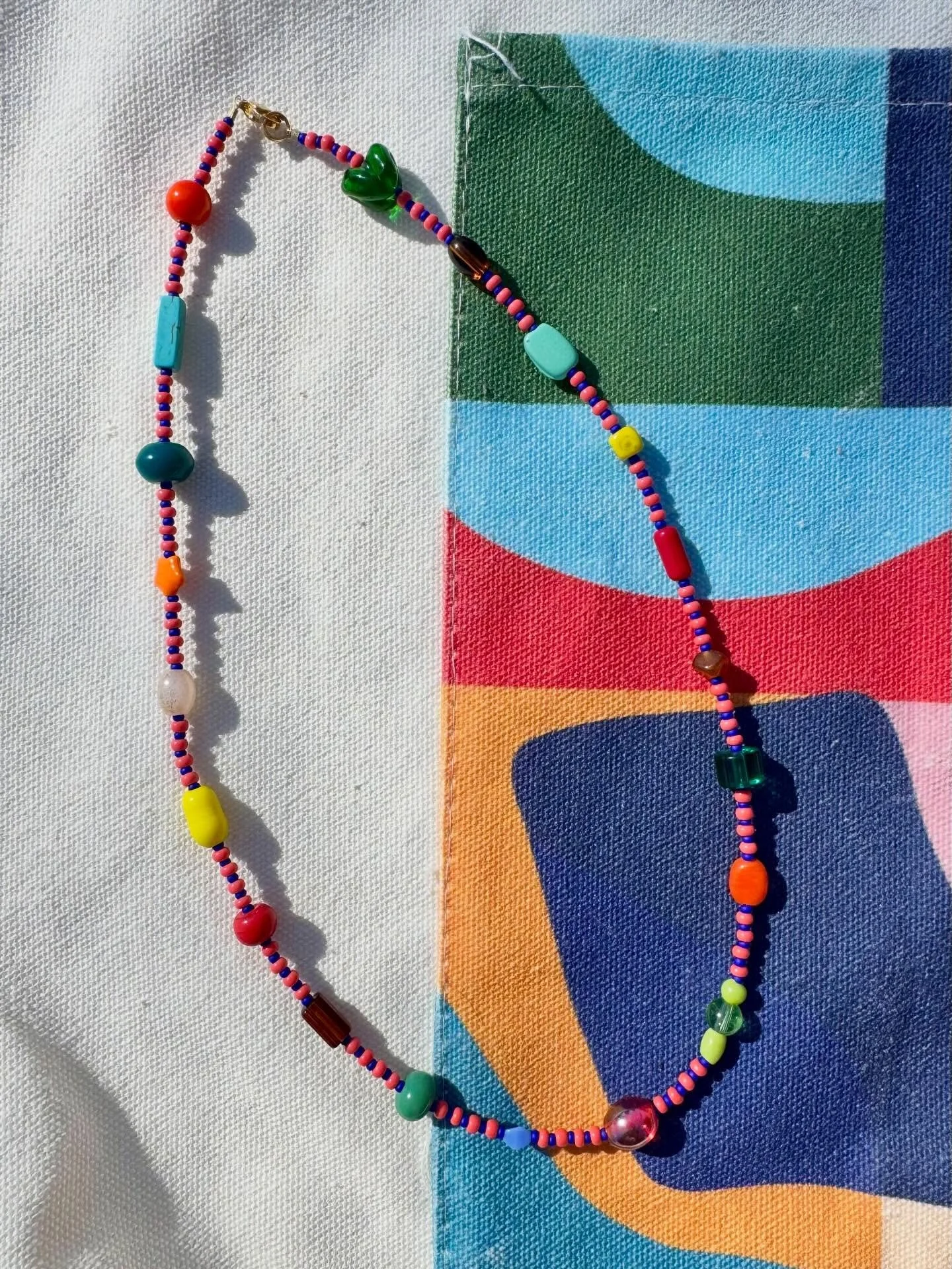 beads i&rsquo;ve strung recently. for sale soon? maybe? 🦋

i wanna know whatcha think.