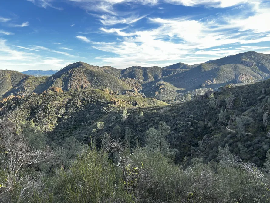 Pinnacles backpacking trip