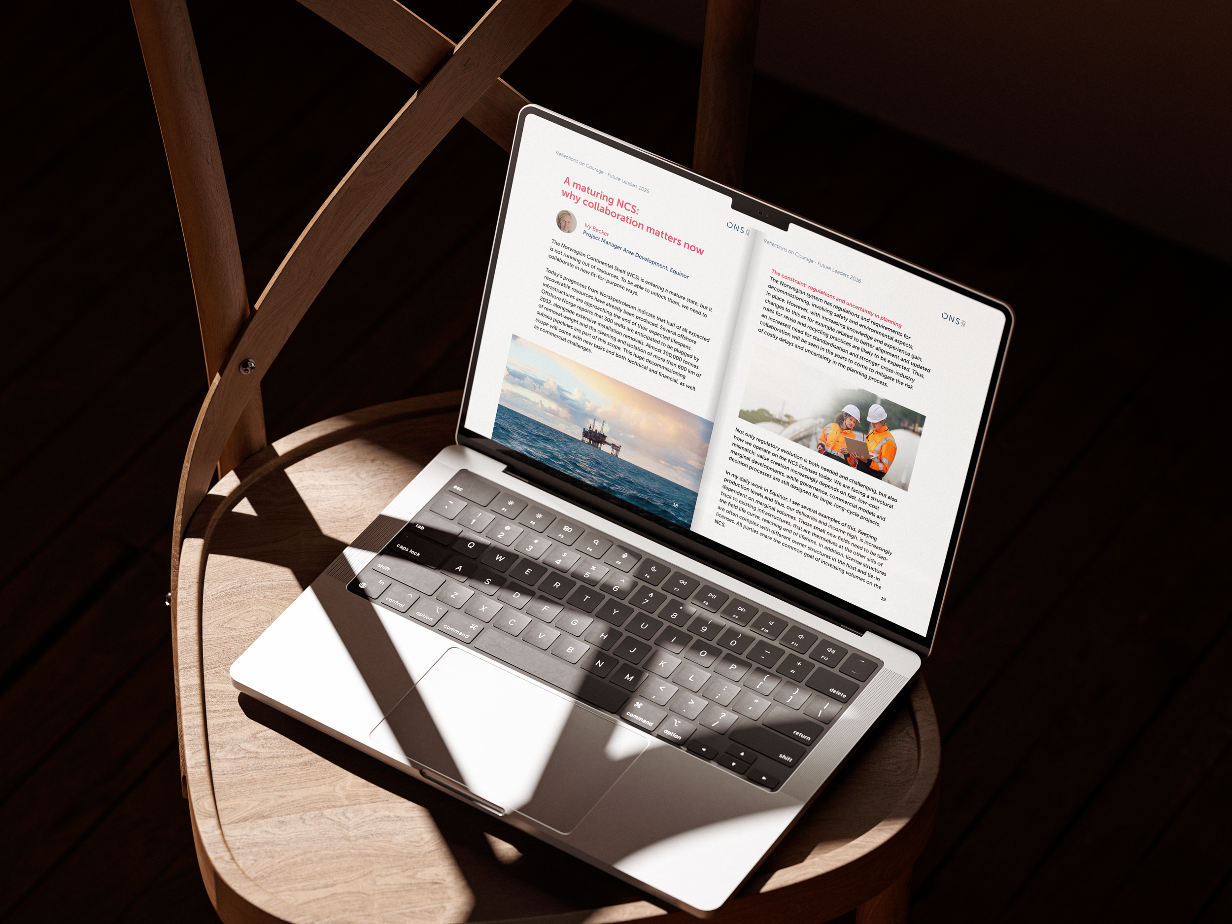Editorial Design for ONS Future Leaders 2026