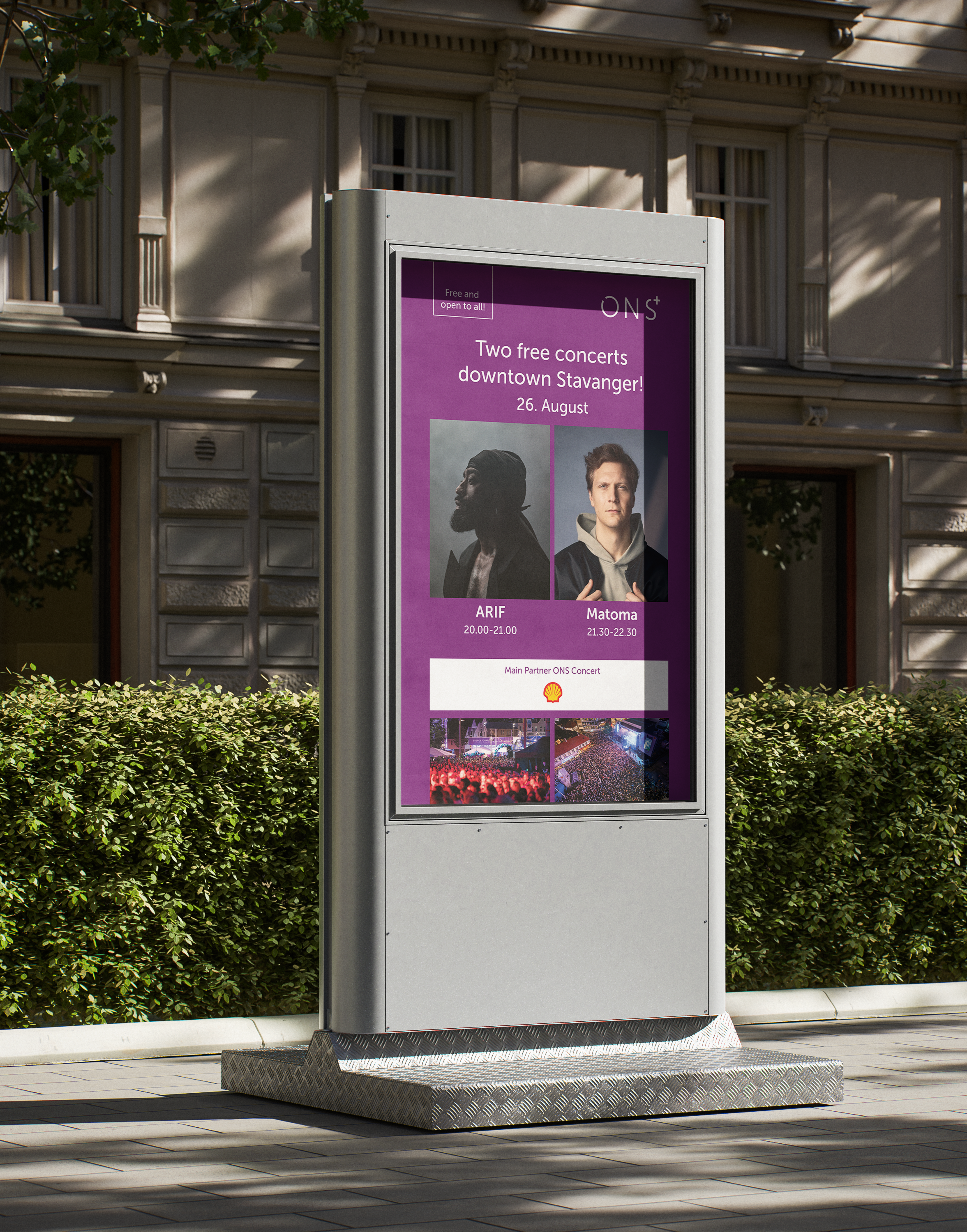 Outdoor campaign: ONS 2026