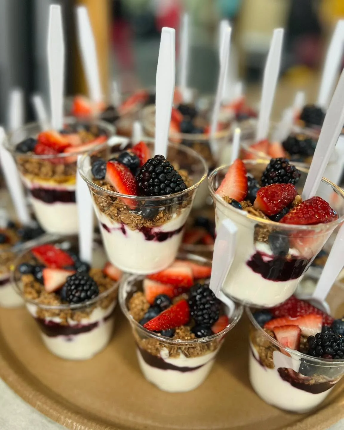 💪🏼 Post-workout treats just make it better! 

❤️ We catering gatherings big &amp; small. Email for inquiries!