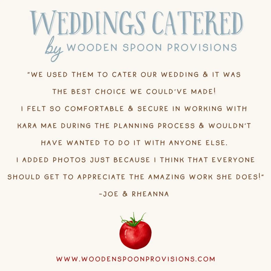 💍 In case you need someone to cater your big day! Forever grateful to be part of these special moments.