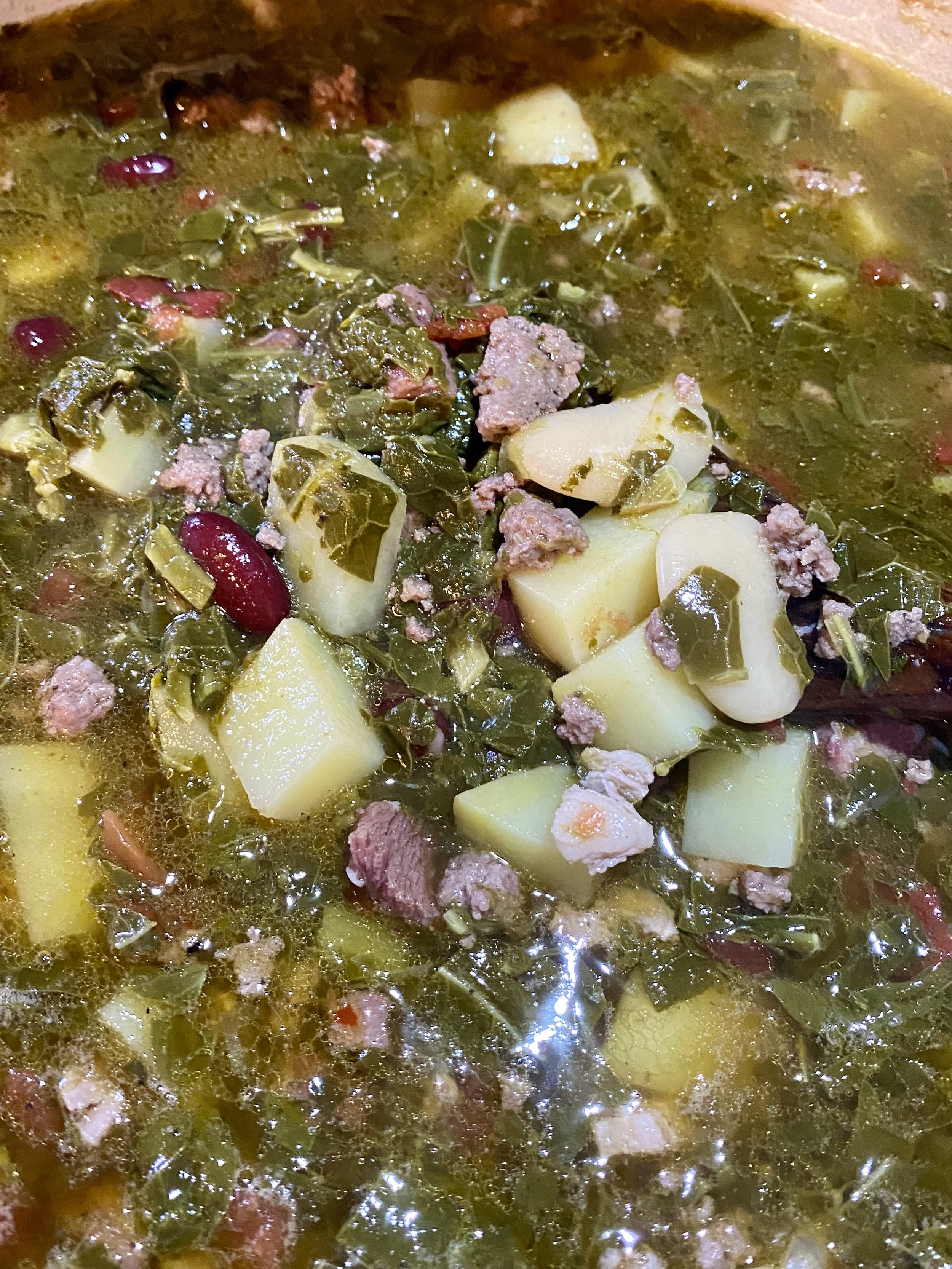 Turnip Green Soup