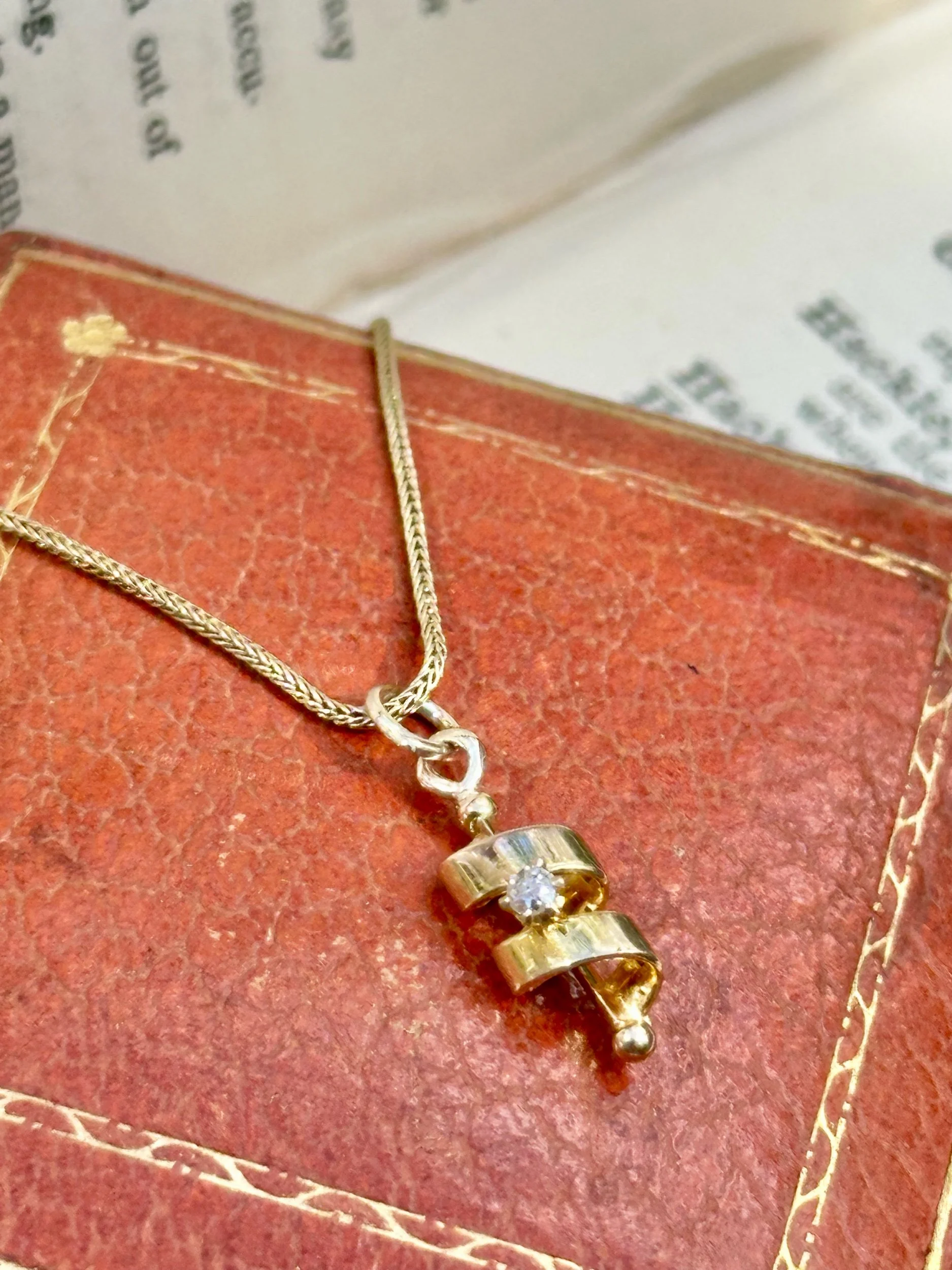 Vintage 15ct Gold Stick Convertion Charm