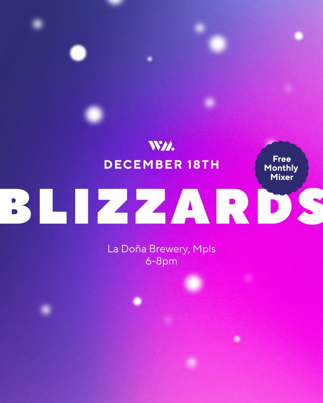 Snow Day Studio is coming&mdash;and you&rsquo;re invited! ❄️

Join us Dec. 18 at La Do&ntilde;a Cervecer&iacute;a for a cozy night of holiday crafting with the Minneapolis advertising + creative community. Think elf hats, snowflake bookmarks, upcycle