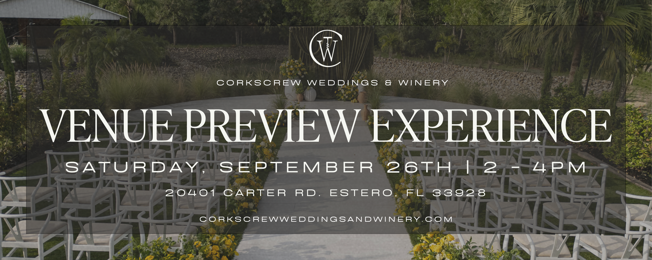 VENUE PREVIEW SEPTEMBER 26TH ESTERO FLORIDA