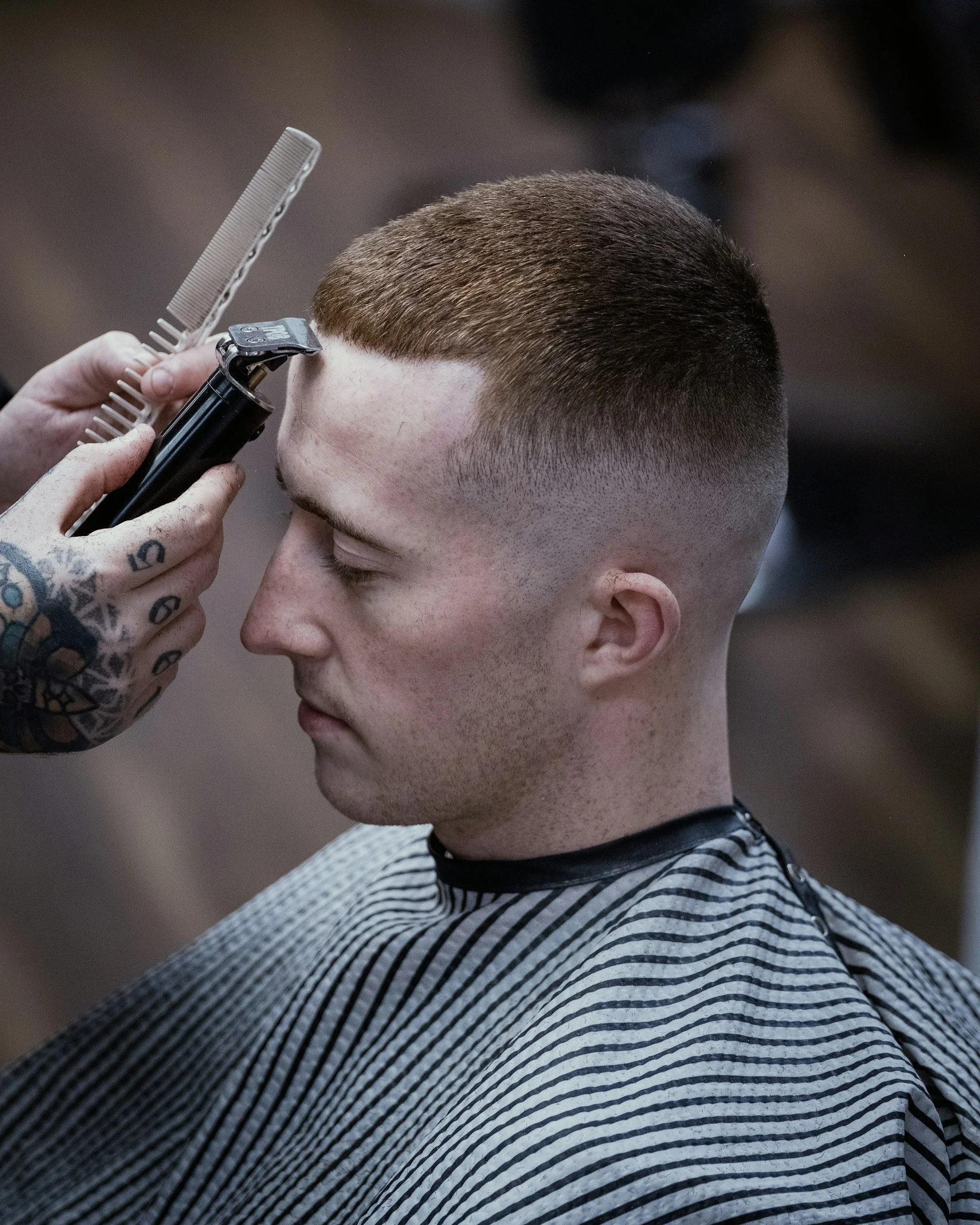 Men’s Grooming Guide: Understanding the 3:2:1 Buzz Cut Style