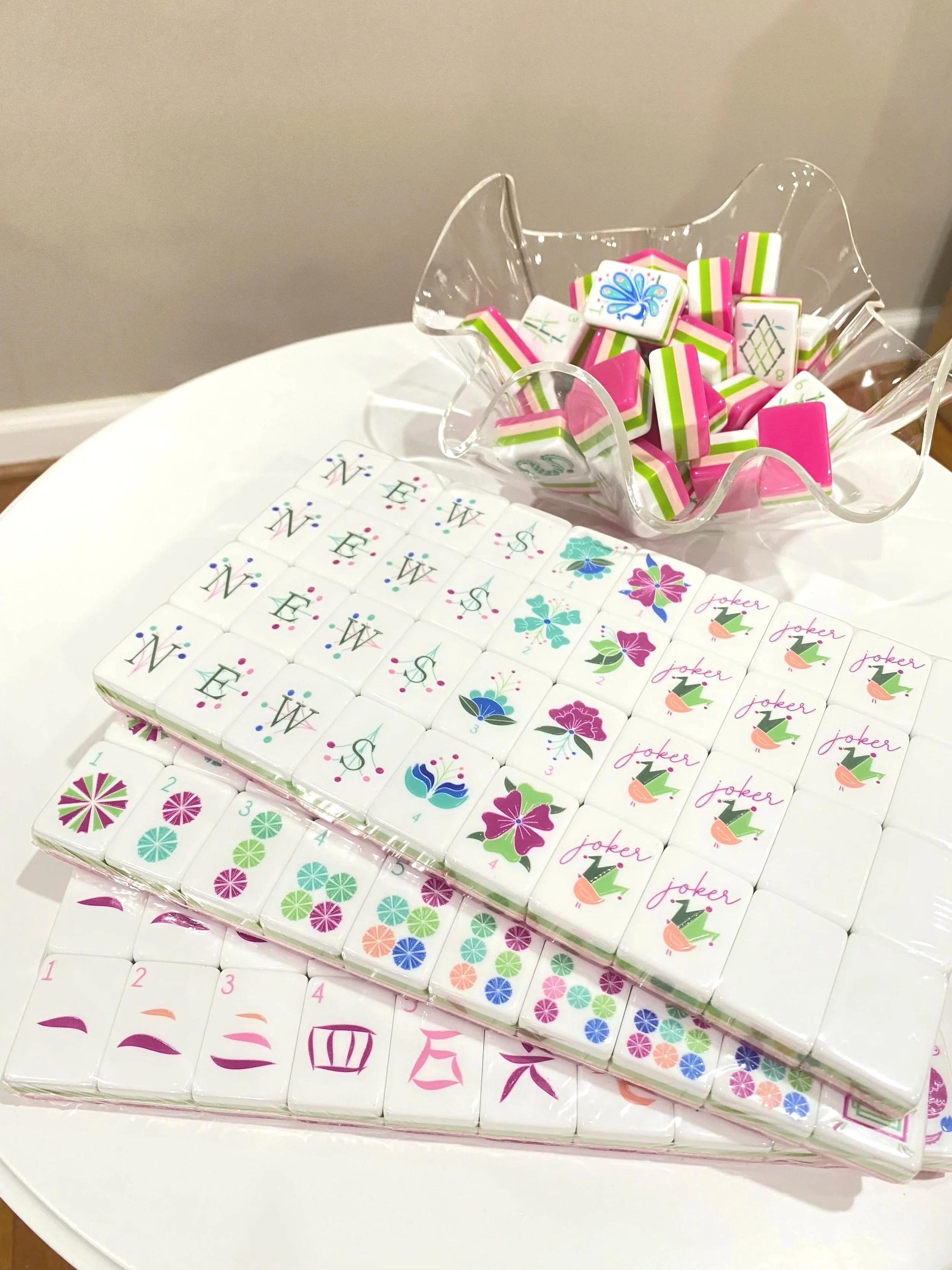 Mahjong Tiles Solid (Choose your color)