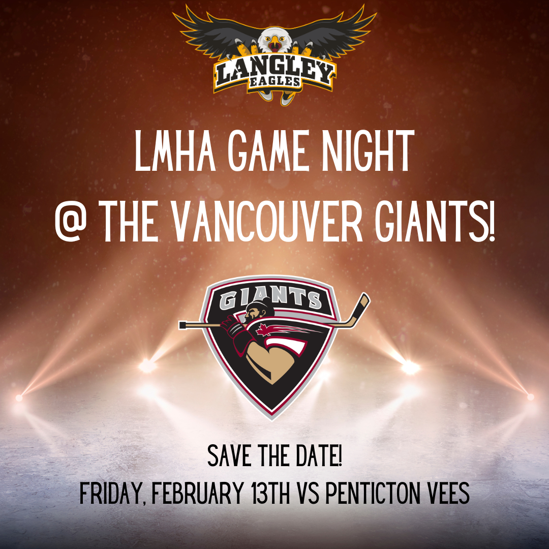 LMHA Night @ the Vancouver Giants!