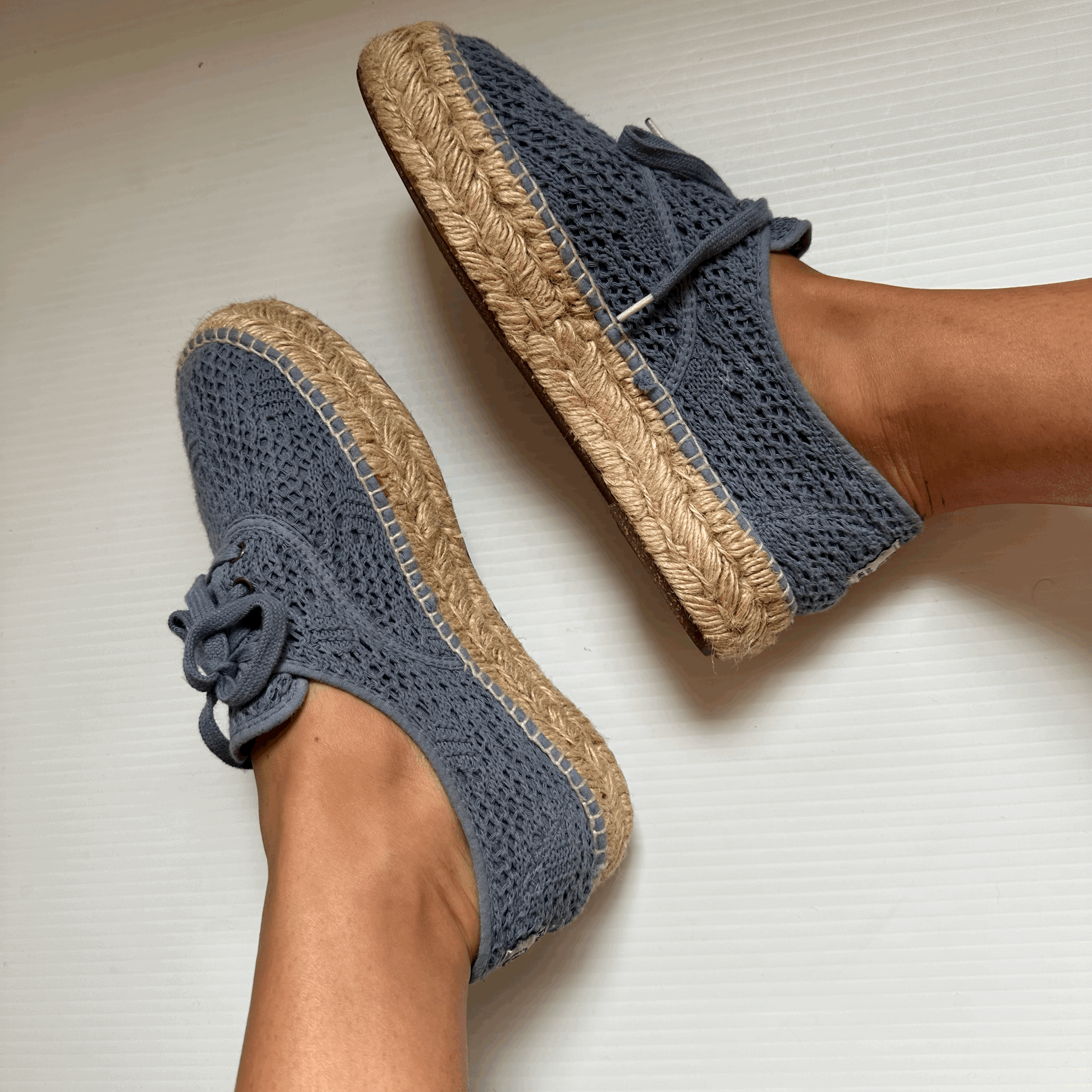 Espadrille slip ons