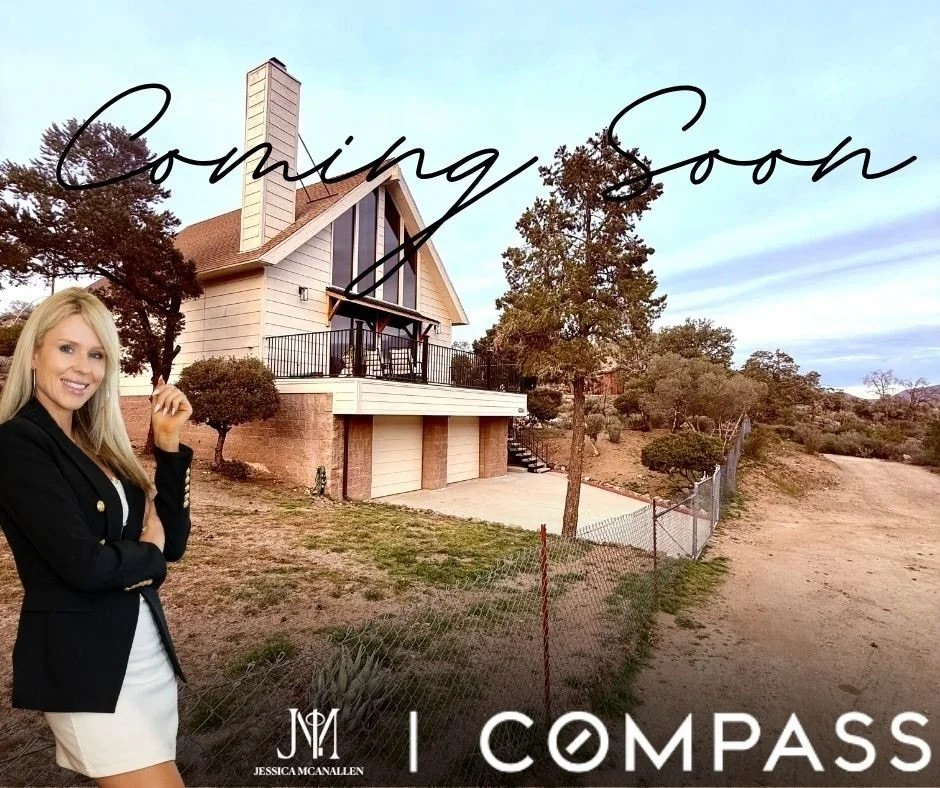 Perched in the scenic mountains of Mountain Center, this recently remodeled A frame retreat blends charm, comfort, and versatility 🌲✨ Set on .31 acres and fully fenced, this property captures sweeping views while offering privacy and functionality. 