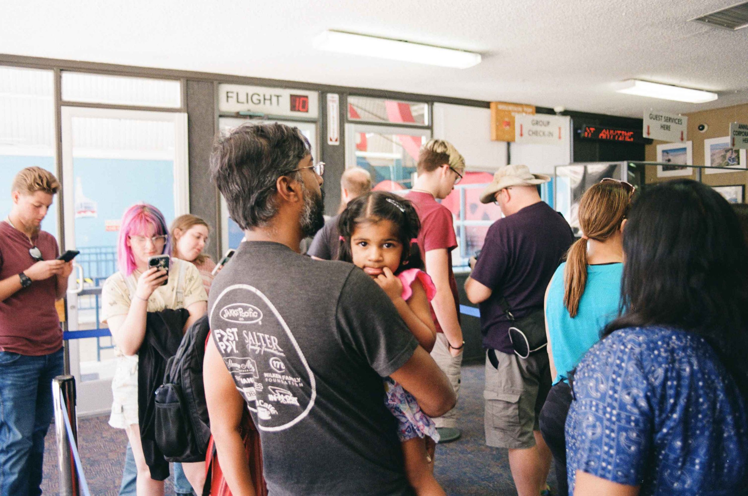 "Waiting For The Lift", Albuquerque, 2022
