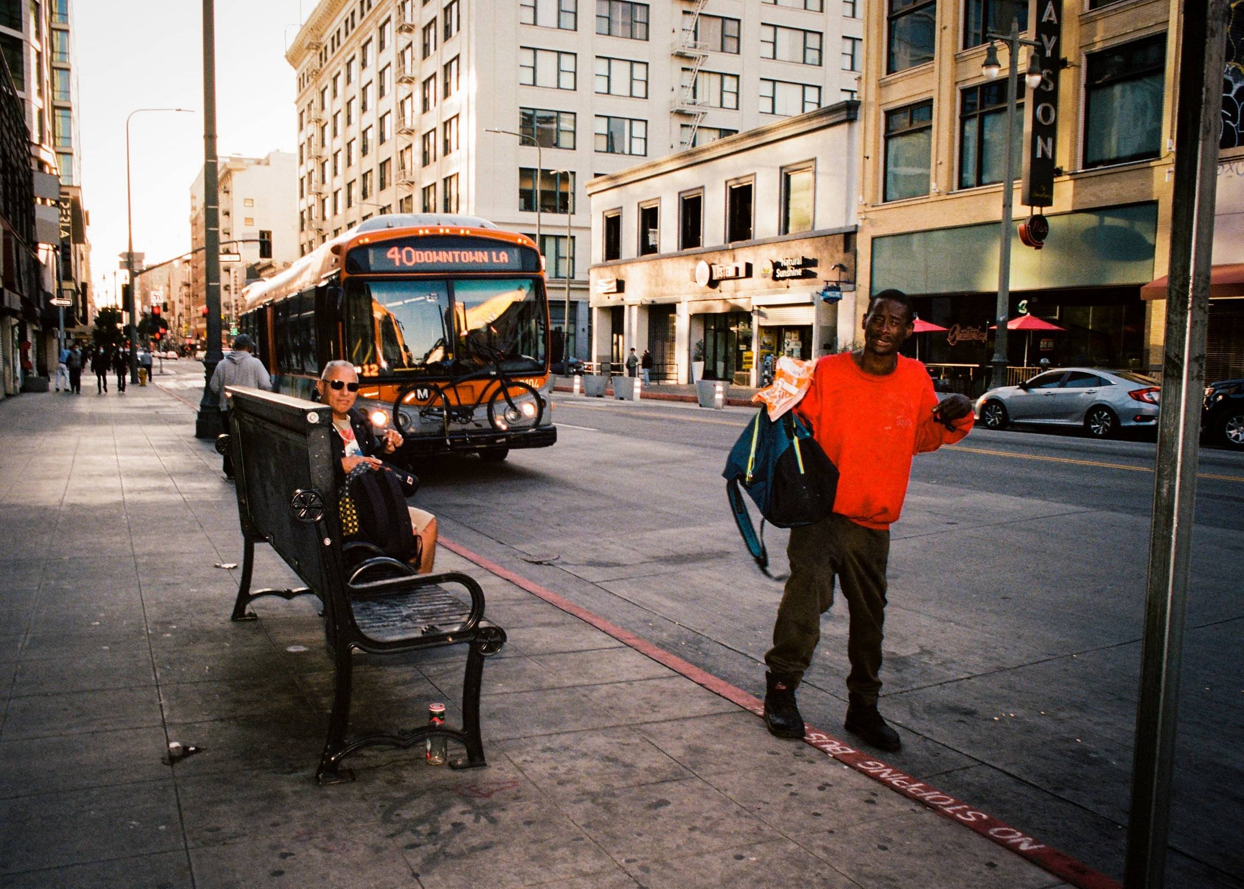 Broadway, Downtown Los Angeles, 2021
