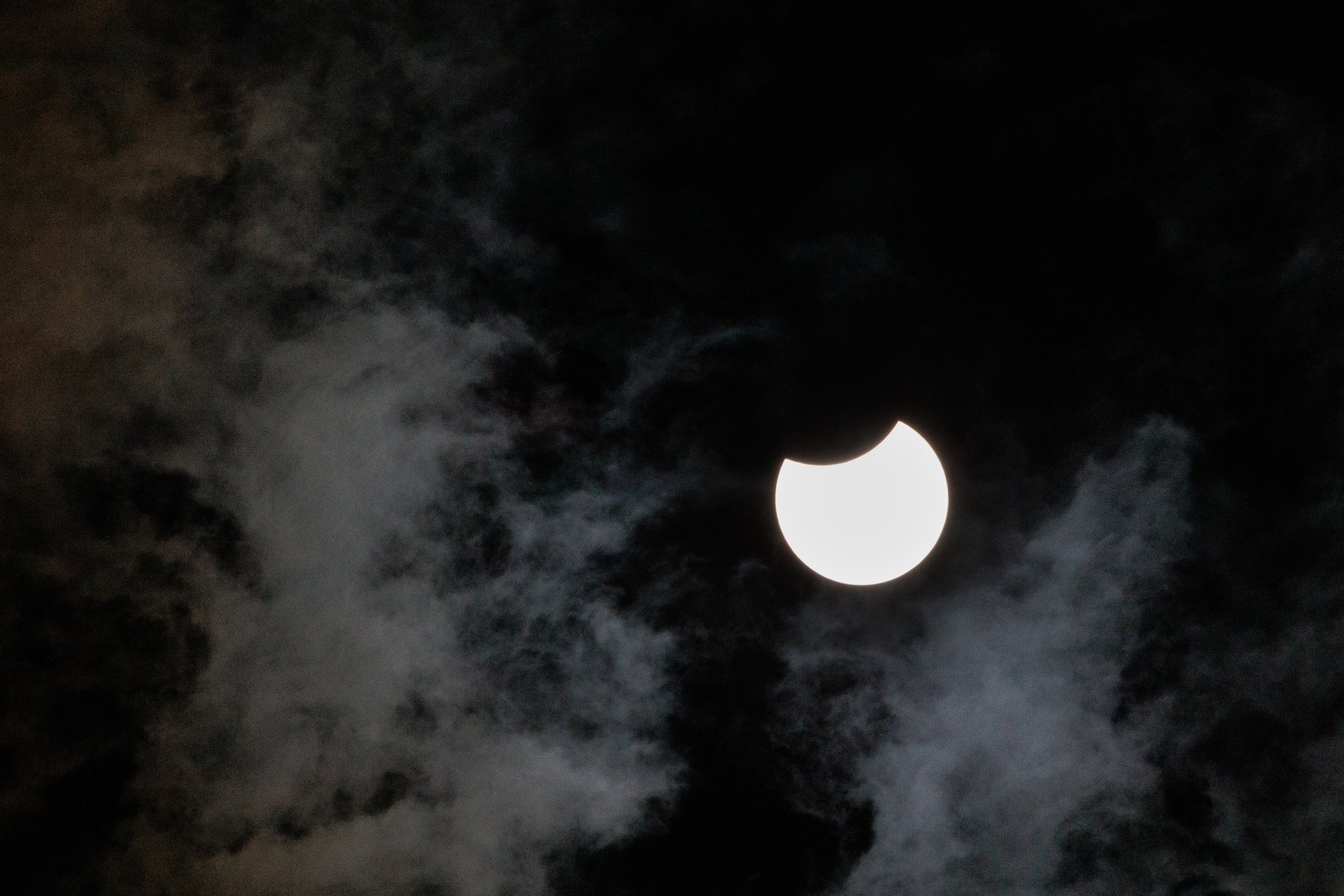 Partial Solar Eclipse, Burlington VT - August 12, 2026