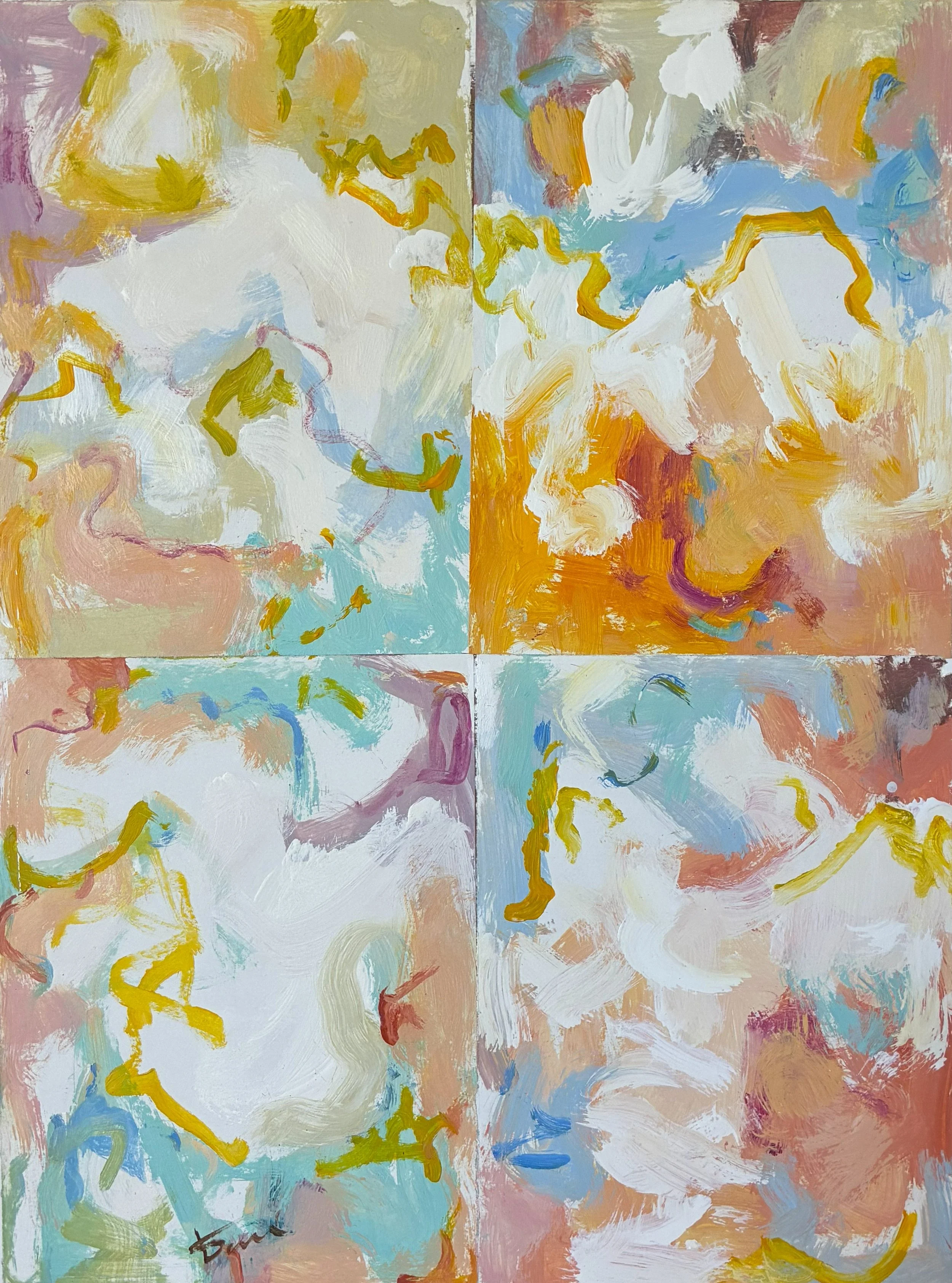 " Serenity", acrylic on paper, 28" x 22"
$500