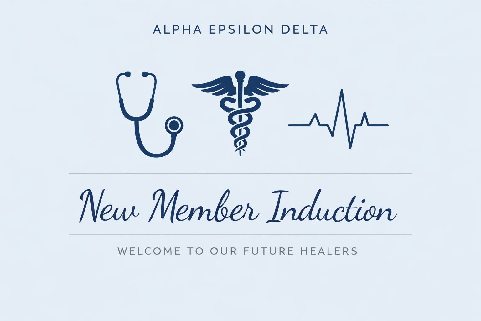 New Member Induction