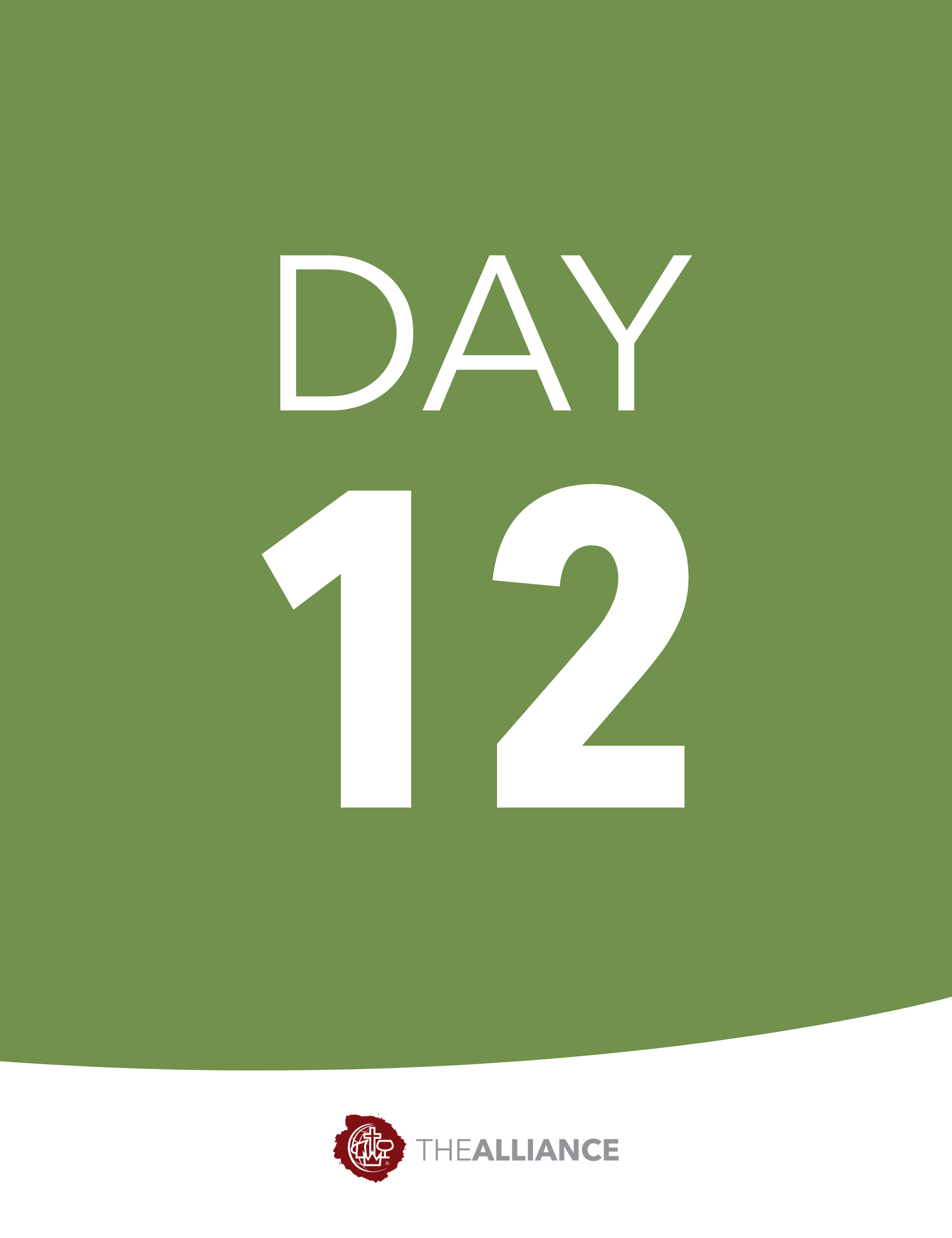 Day 12: Sanctified to Bear Fruit