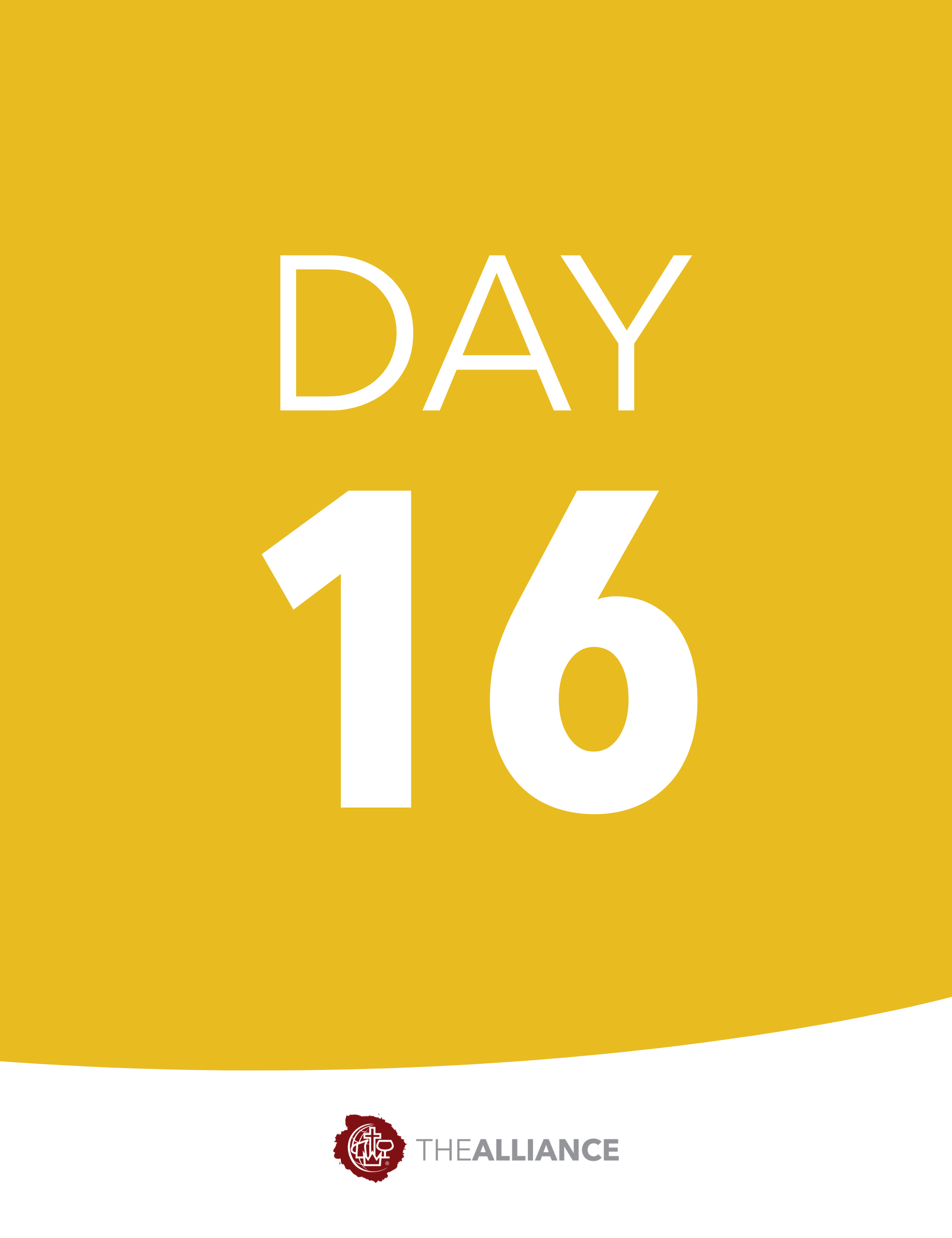 Day 16: The Lord Who Restores Health