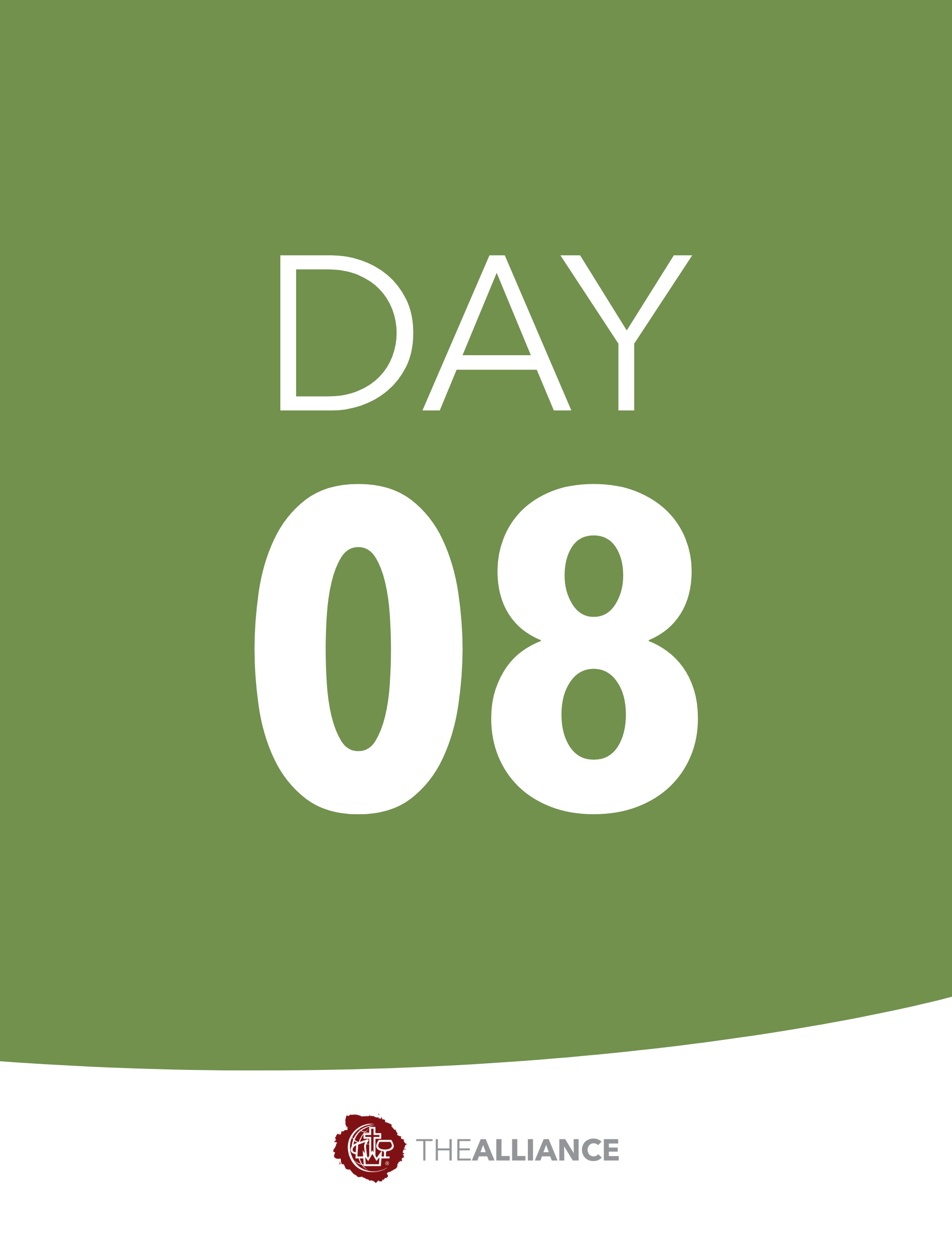 Day 8: Holy and Set Apart for God