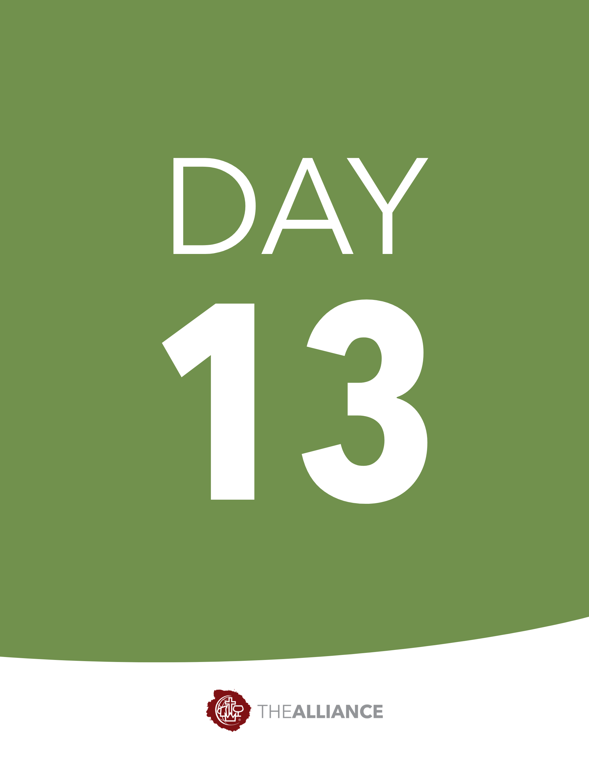 Day 13: Sanctified to Be Made in the Likeness of God 