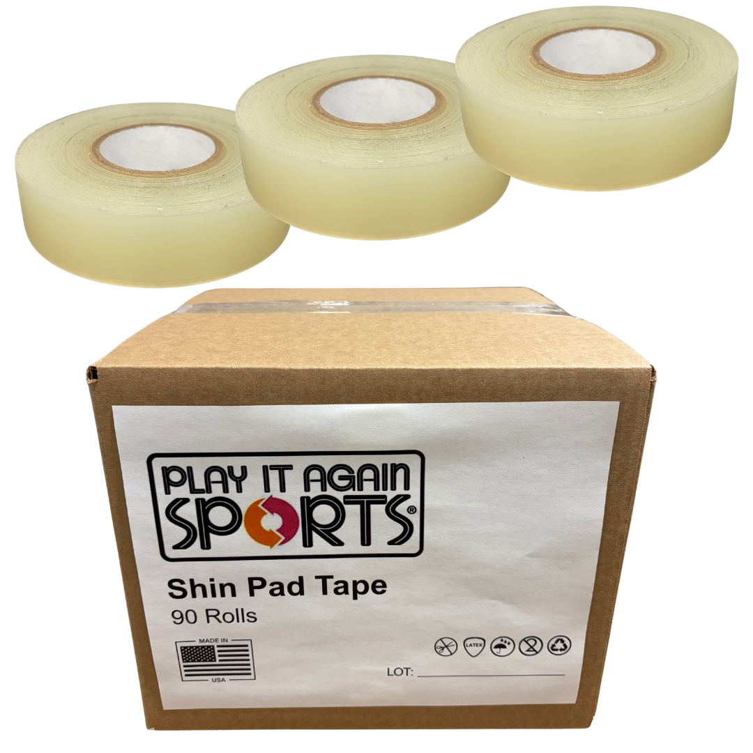 Clear Hockey Tape Case - 90 Rolls for Shin Pads/Socks