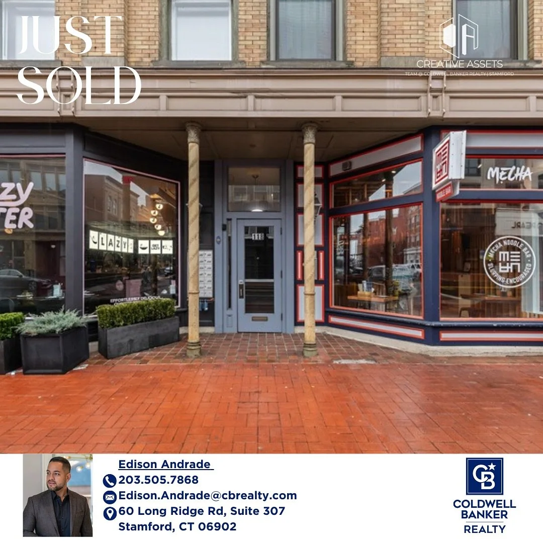 JUST SOLD! 🥳 We got a lot of activity on this studio in the heart of South Norwalk and got our client a SOLID cash offer within a week💰

Really excited for my client and grateful for their continued trust to represent them on their sale🙏🏼

If you