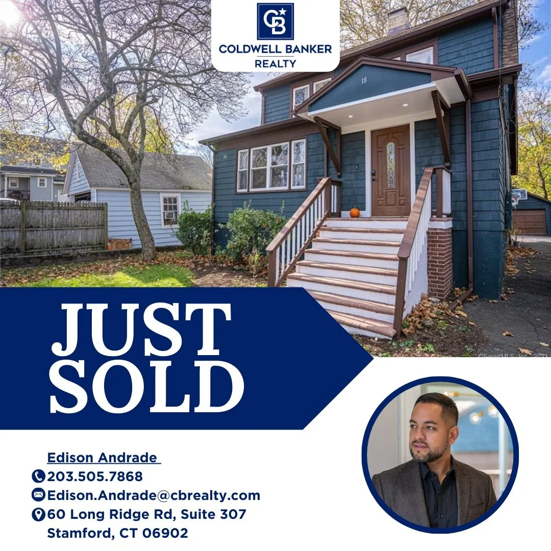 JUST SOLD‼️🎉
As we approach the end of the year the grind doesn&rsquo;t stop 💪 We continue to work to help all our clients see RESULTS. 

We officially sold this beautiful 3 bedroom and 3.5 bathroom home in Stamford, CT. We were able to get over $1
