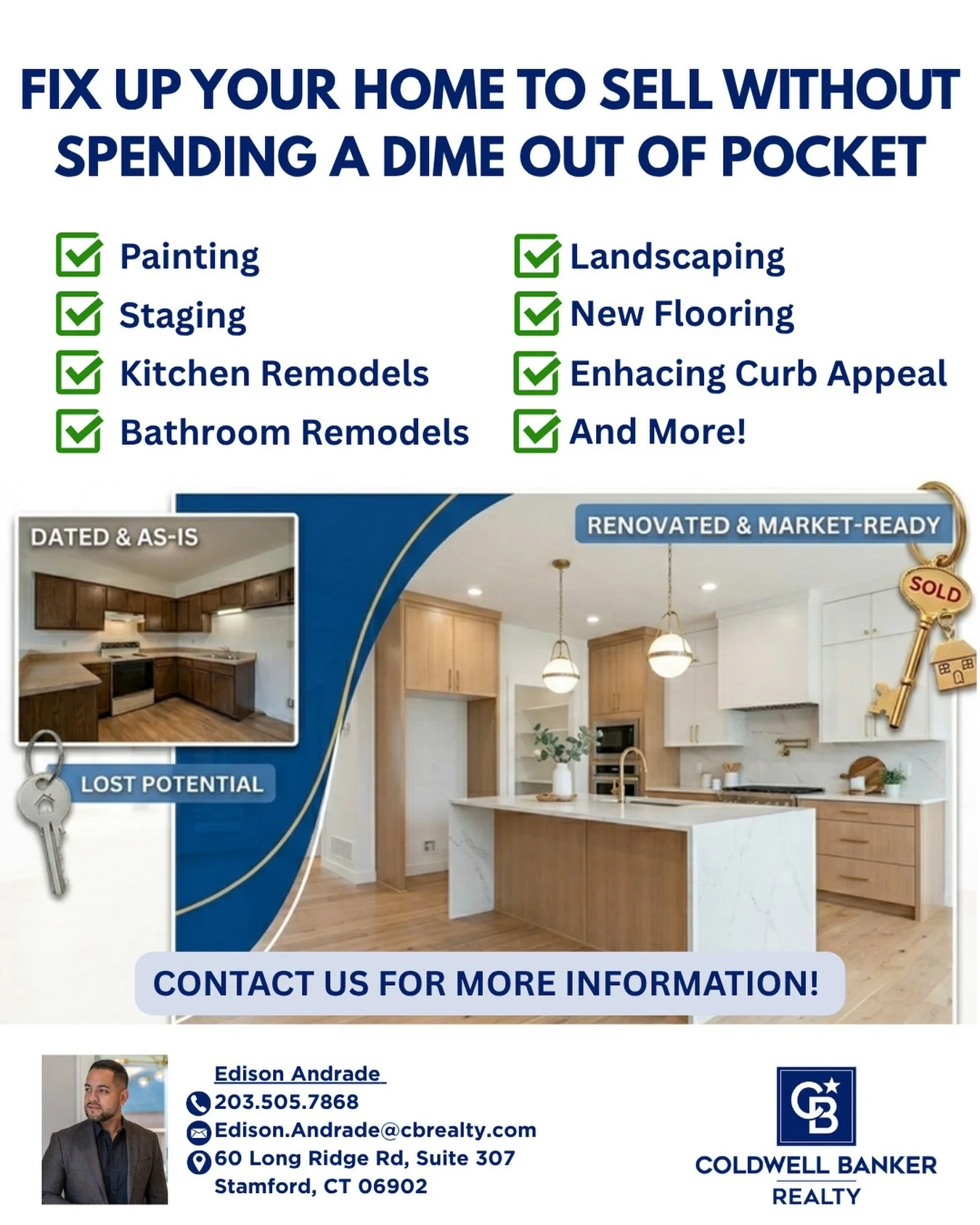 What if you could upgrade your home before selling&hellip; without spending a dime out of pocket?🤔

With our exclusive home improvement program, you can get your property market-ready with $0 upfront costs!

✅No upfront payment
✅ Over 500 services a