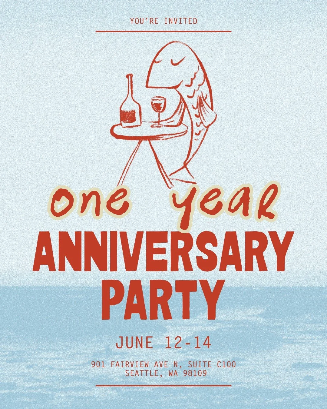 ok ok ok. You heard "save the date." Now here's your official invite to our ONE YEAR ANNIVERSARY WEEKEND. 🥂

𝗙𝗥𝗜𝗗𝗔𝗬 𝗝𝗨𝗡𝗘 𝟭𝟮 THE PREFUNK
Ease into it. Yacht rock vibes, live music, and your usual Cove favorites. Reservations are