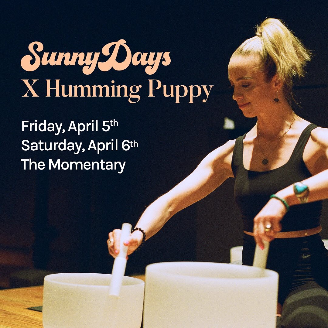 Continuing our mission to bring our community practices that inspire and support your health and well-being journey, we are excited to share our first 2024 event as we host @humming.puppy an NYC based studio at The Momentary! 🐶🎼🙏🧘&zwj;♀️🧘

We ha