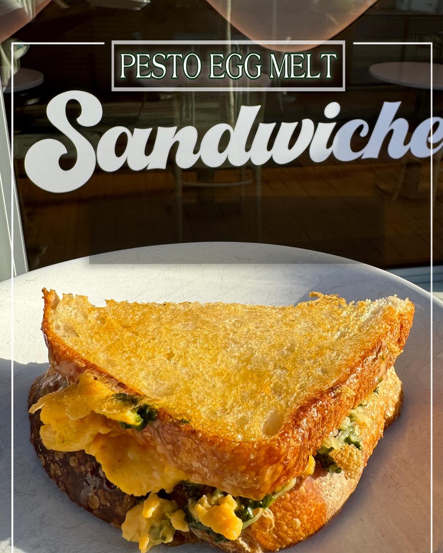 Happy Monday🌧✨ Try our new sandwich this week! A delicious option for breakfast or lunch🙌 #shineon #downtownbentonville