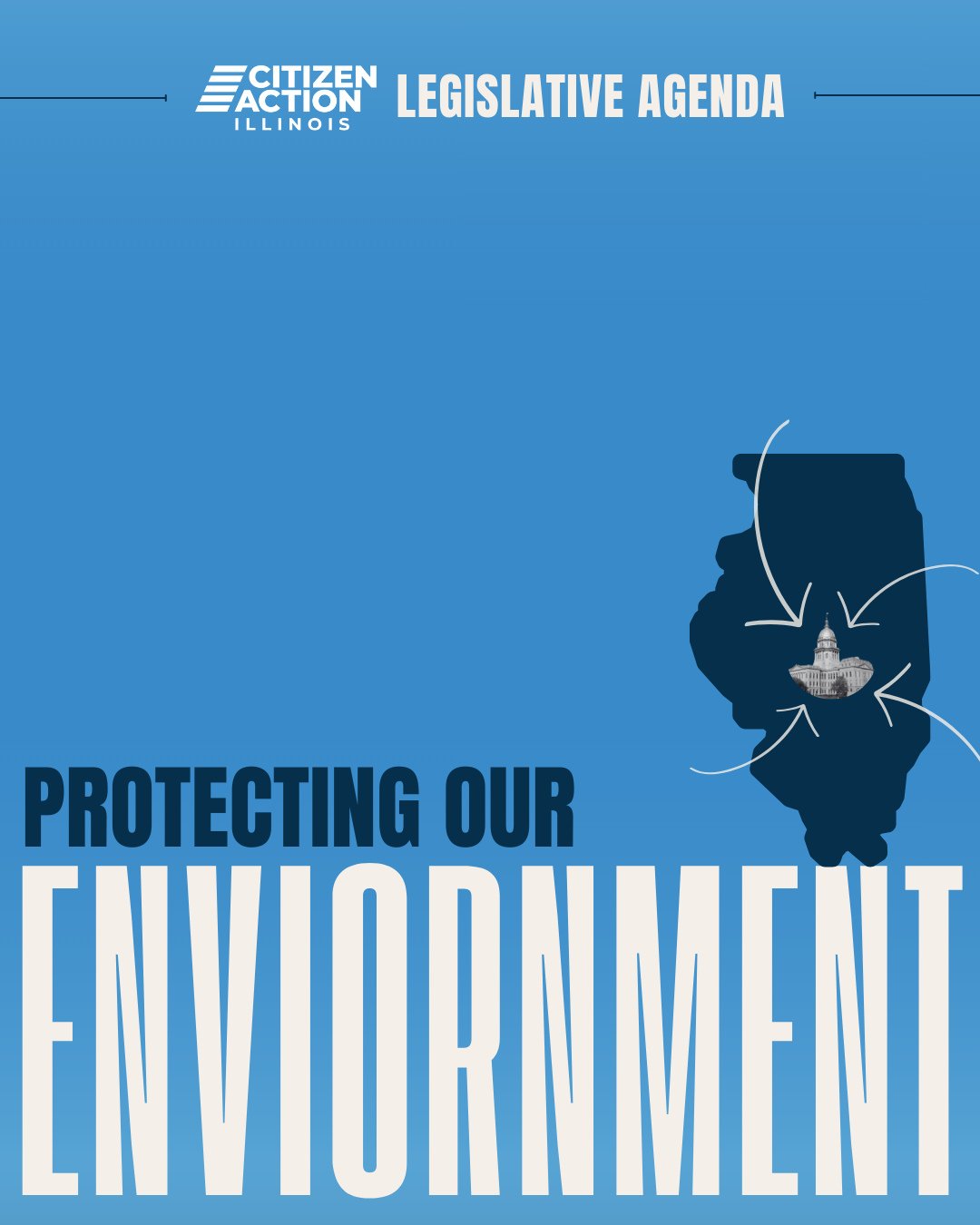 We&rsquo;re fighting for policies that protect our planet, safeguard public health, and ensure a livable future for the next generation. Swipe to view the environmental bills on our 2026 Legislative Agenda this session in Springfield!⁠
⁠
View our ful