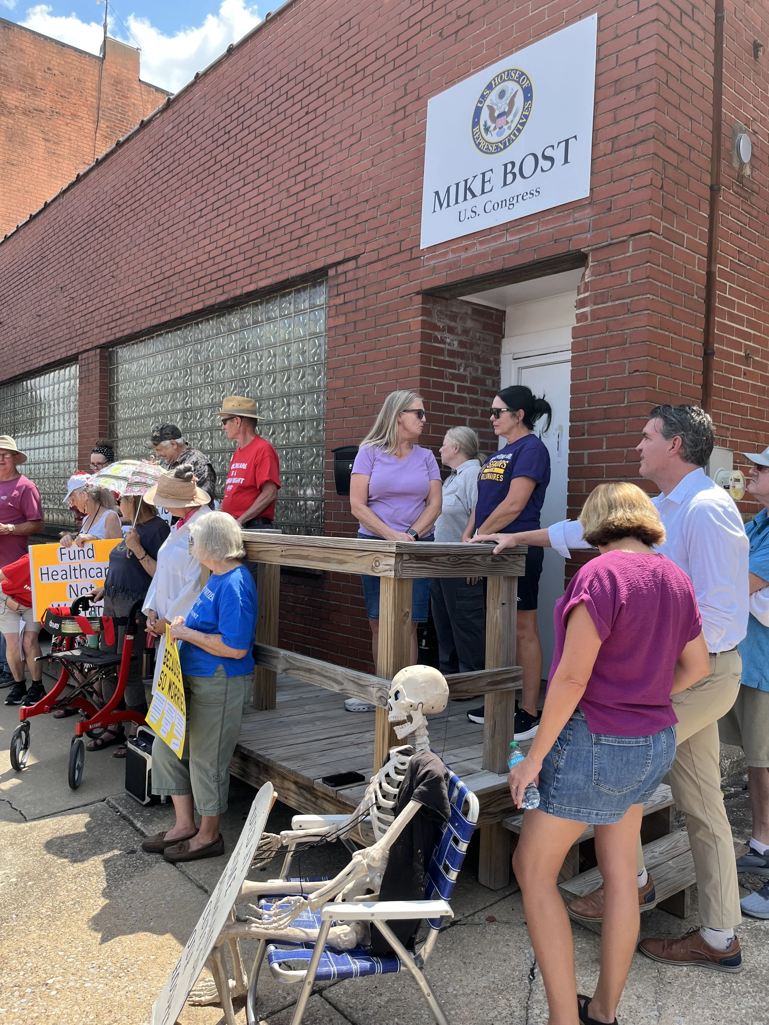 Healthcare access a key issue in Murphysboro protest