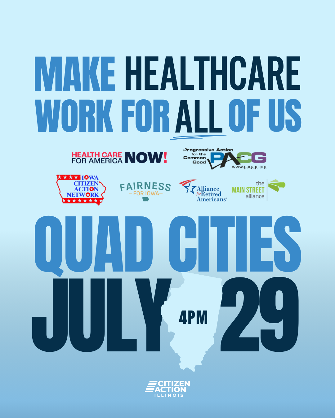 Medicare and Medicaid birthday celebrated in Davenport with calls for action