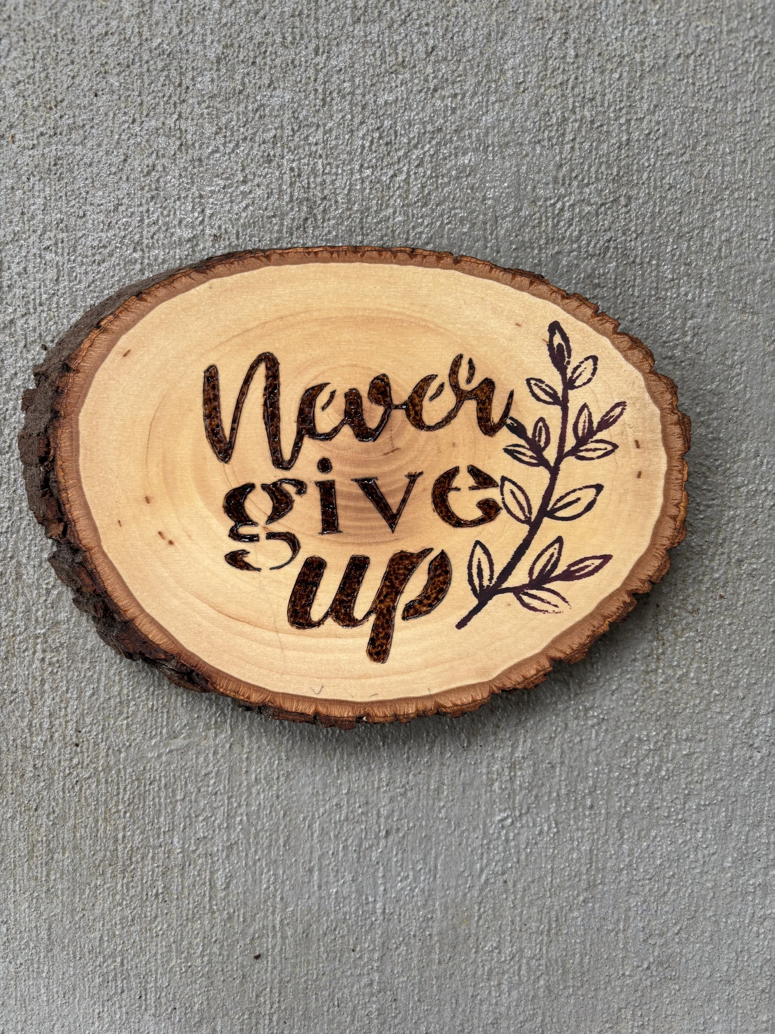 Never Give Up