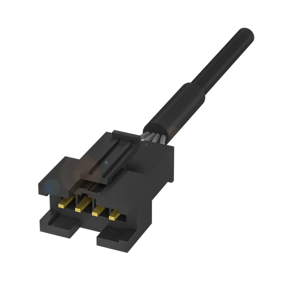 BCC0ML1 Plug-in terminals, 4-pin, Single-ended cordset