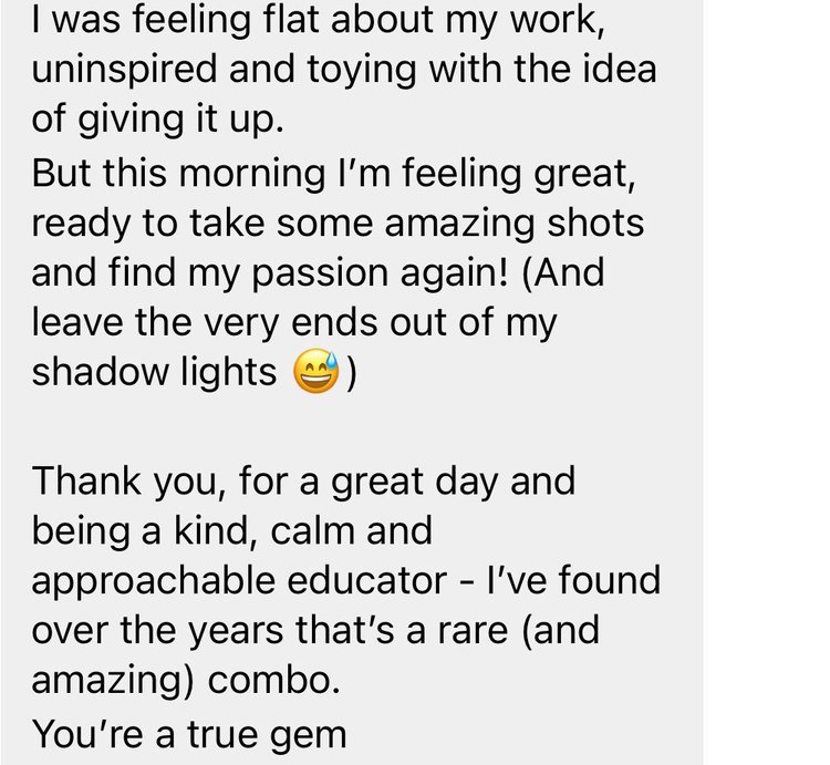 Student message
