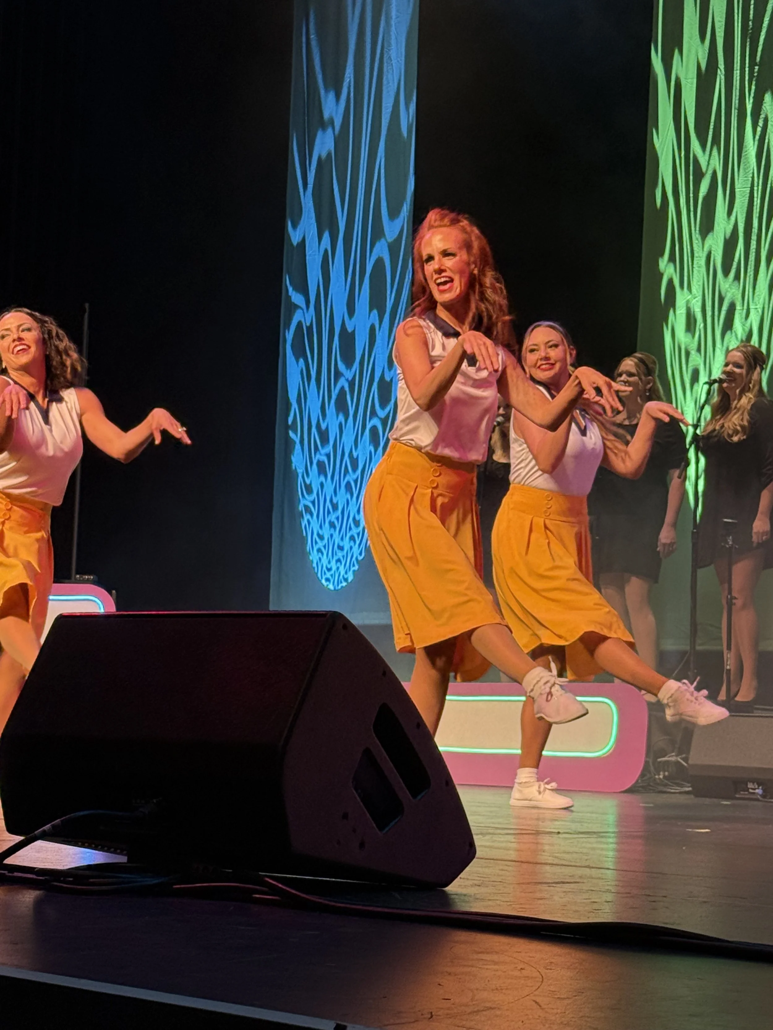 Angela Evans Dancer 60's Flashback Show 2025 Pacific Northwest Professional Organizer Decluttering Expert and Project Assistant