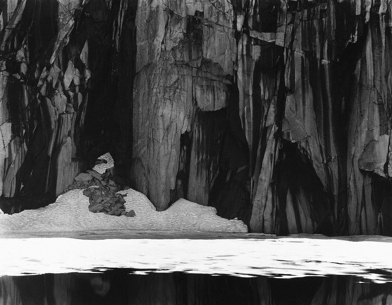 Frozen Lake and Cliffs 28