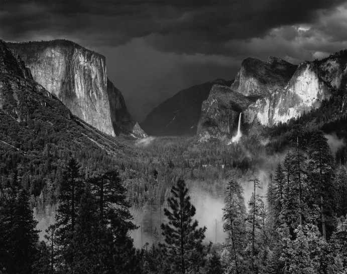 Thunderstorm Yosemite Valley