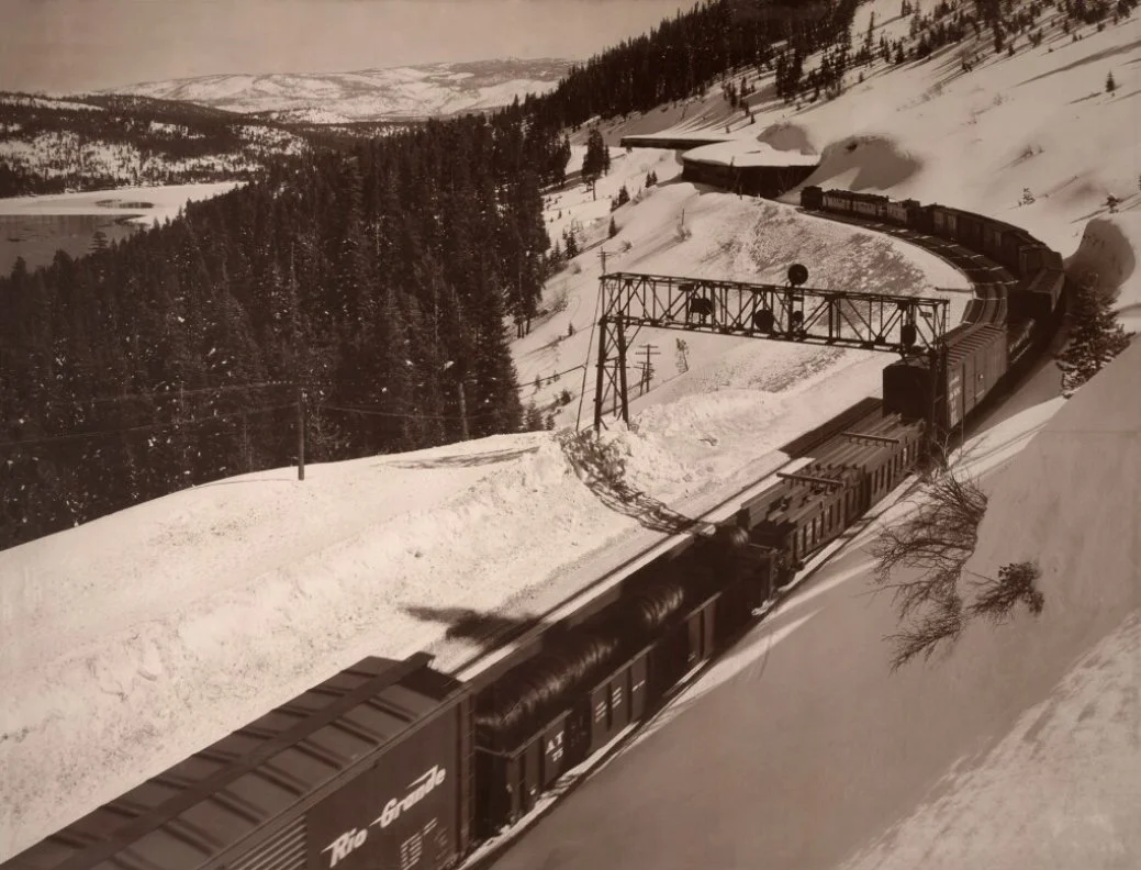 Donner Summit Freight Train 524