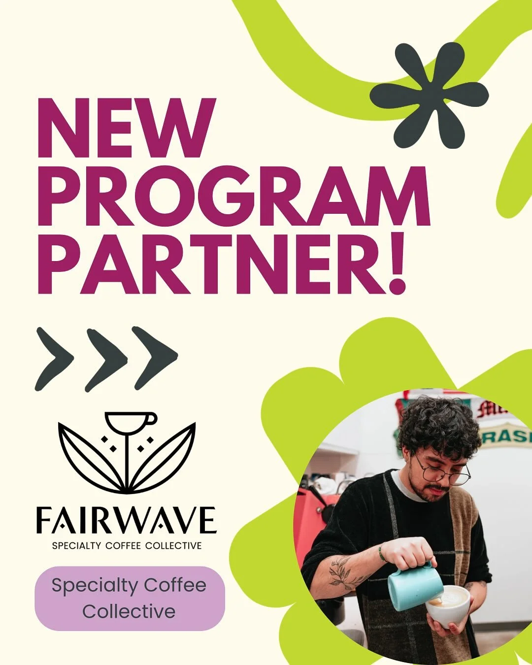 We&rsquo;re thrilled to welcome FairWave Specialty Coffee Collective as Sweet Ren&rsquo;s newest program partner! 🎉 This group brings a wealth of knowledgable trainers and resources that we can&rsquo;t wait to share with our community, and welcome t