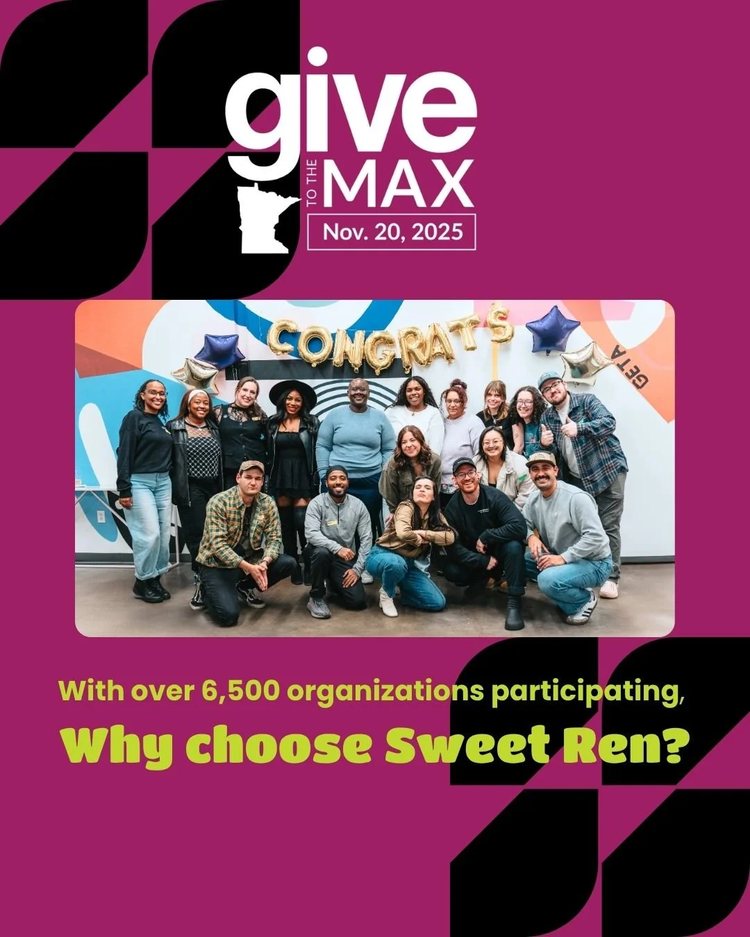 Are you planning to Give to the Max today? We&rsquo;d love to know how you choose the causes that matter most. As you consider where to give, we&rsquo;re sharing Noelle&rsquo;s story from our 5th cohort. It's a beautiful reminder of what Sweet Ren tr