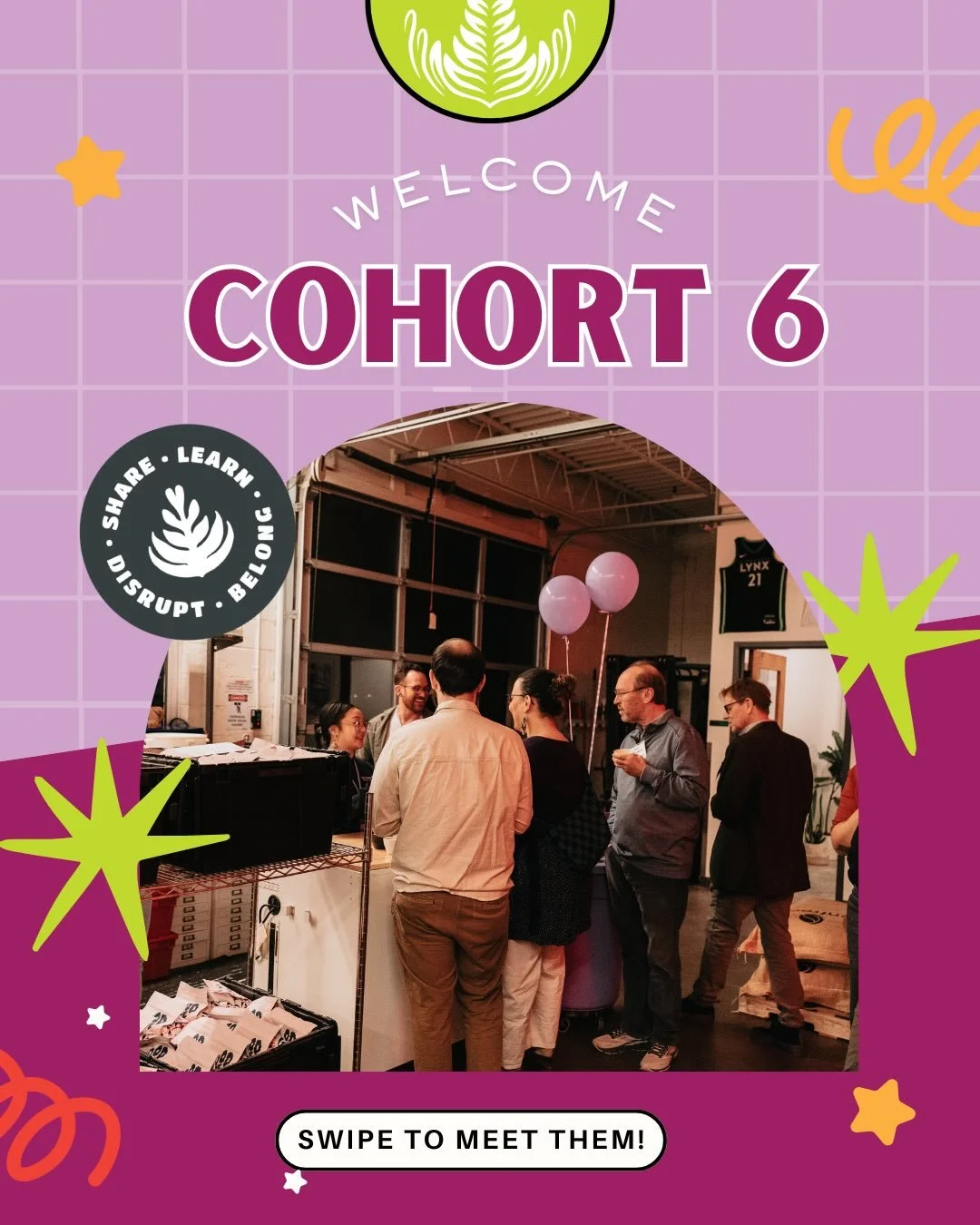 IT&rsquo;S TIME: Cohort 6 has entered the chat! ✨

Say hellooo 👋 to this lovely group of people who are coming in hot to the Sweet Ren fam with purpose, a passion for their culture, and creative vision. This cohort is packed with folks who see coffe